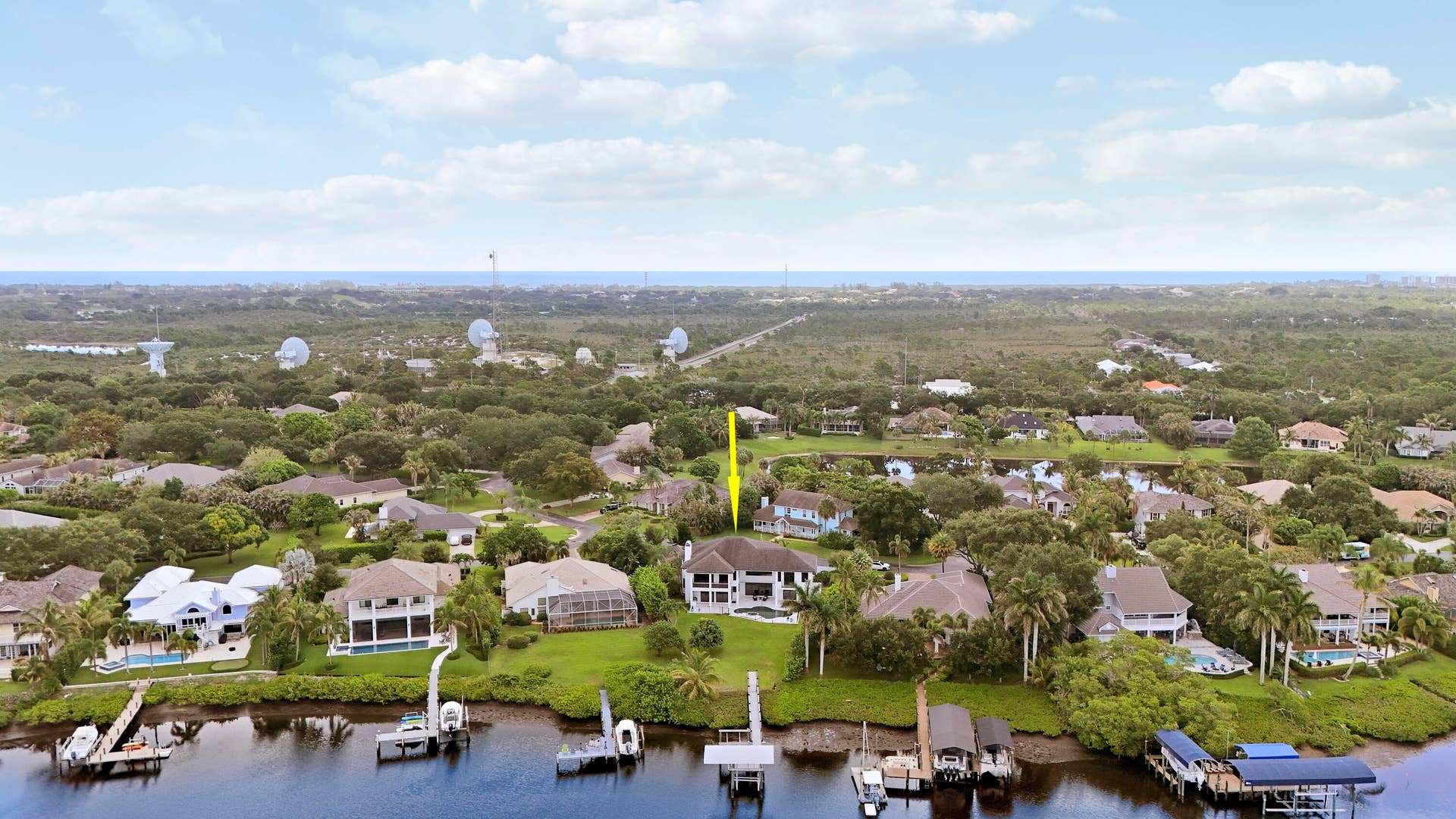 18411 SE Lakeside Drive, Jupiter, FL 33469 Aerial View