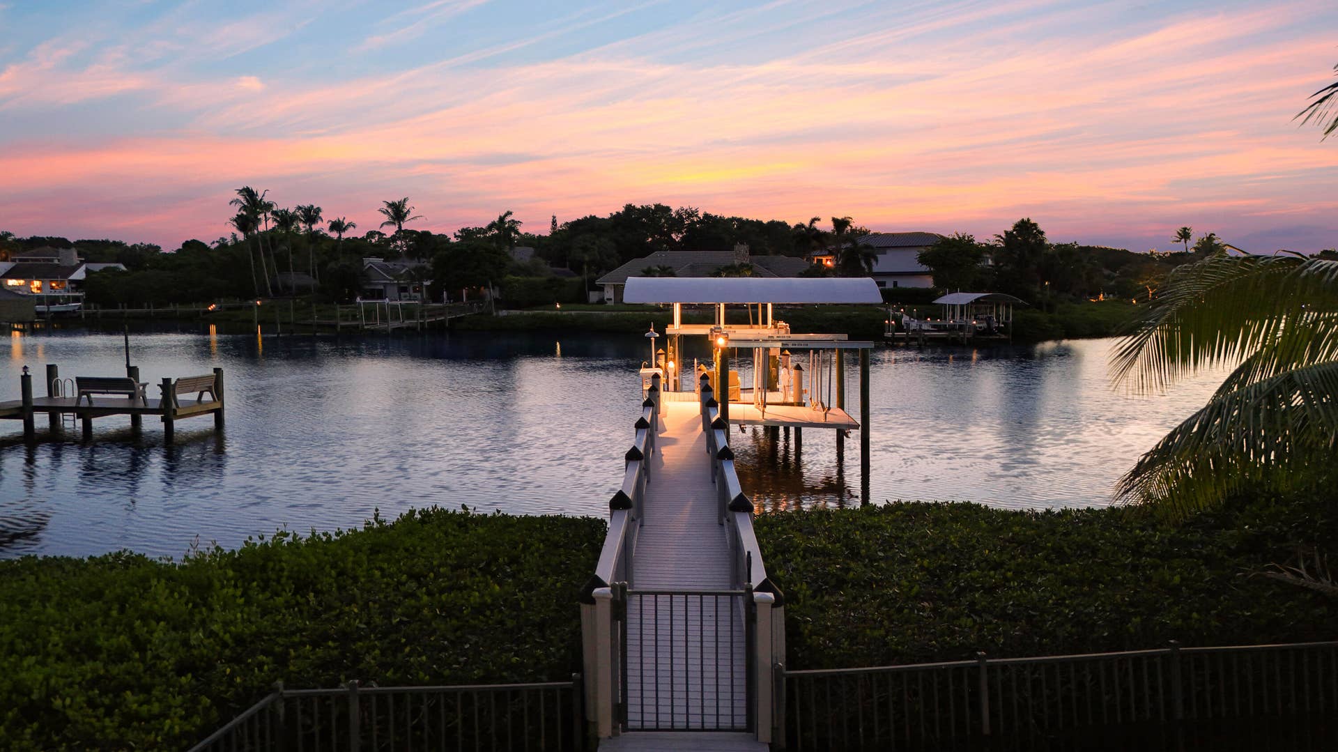 18411 SE Lakeside Drive, Jupiter, FL 33469 Private Dock to River