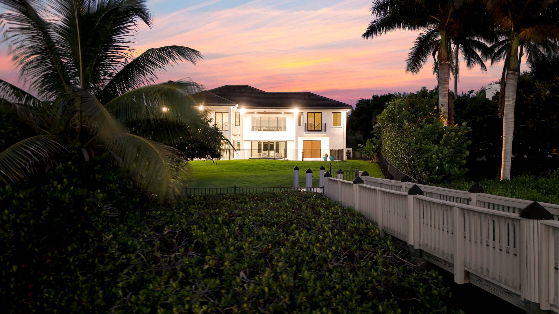 18411 SE Lakeside Drive, Jupiter, FL 33469 View from Dock