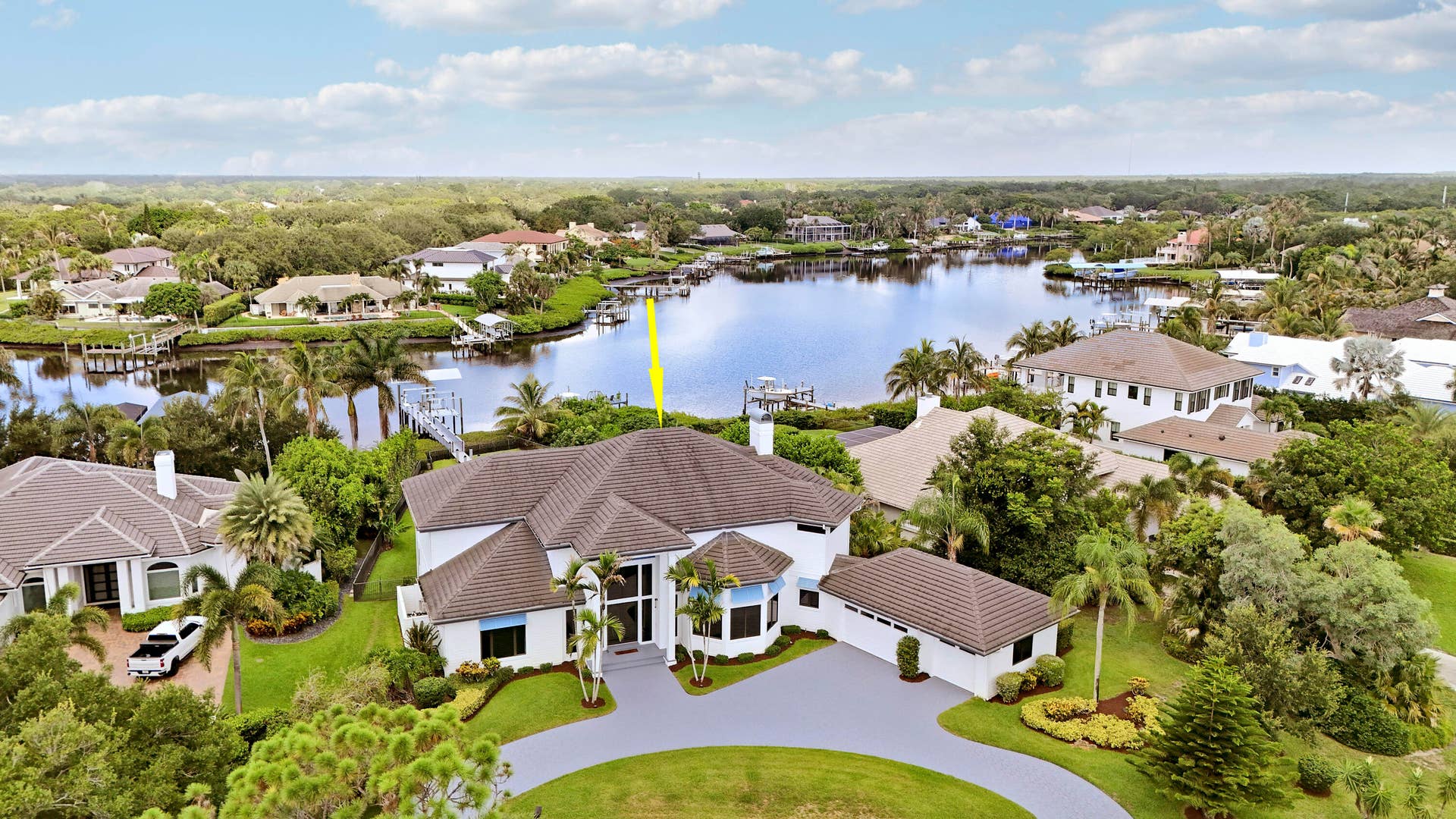 18411 SE Lakeside Drive, Jupiter, FL 33469 Aerial View