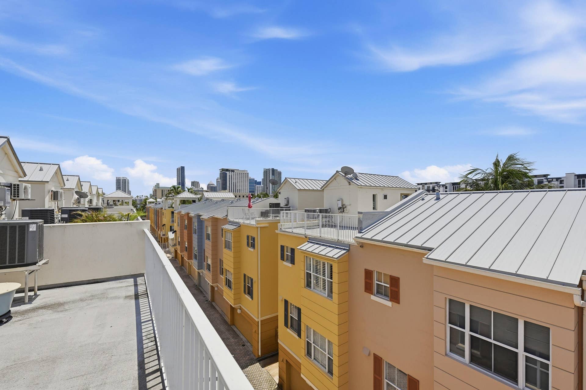 542 NE 7th Avenue, #Unit 2, Fort Lauderdale, FL 33301 Balcony view Downtown Fort Lauderdale