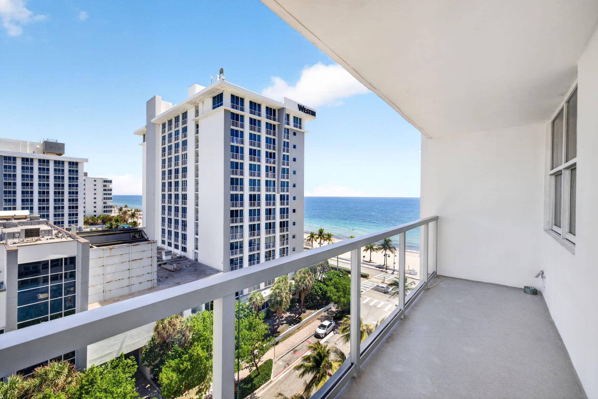 Balcony with NE ocean views