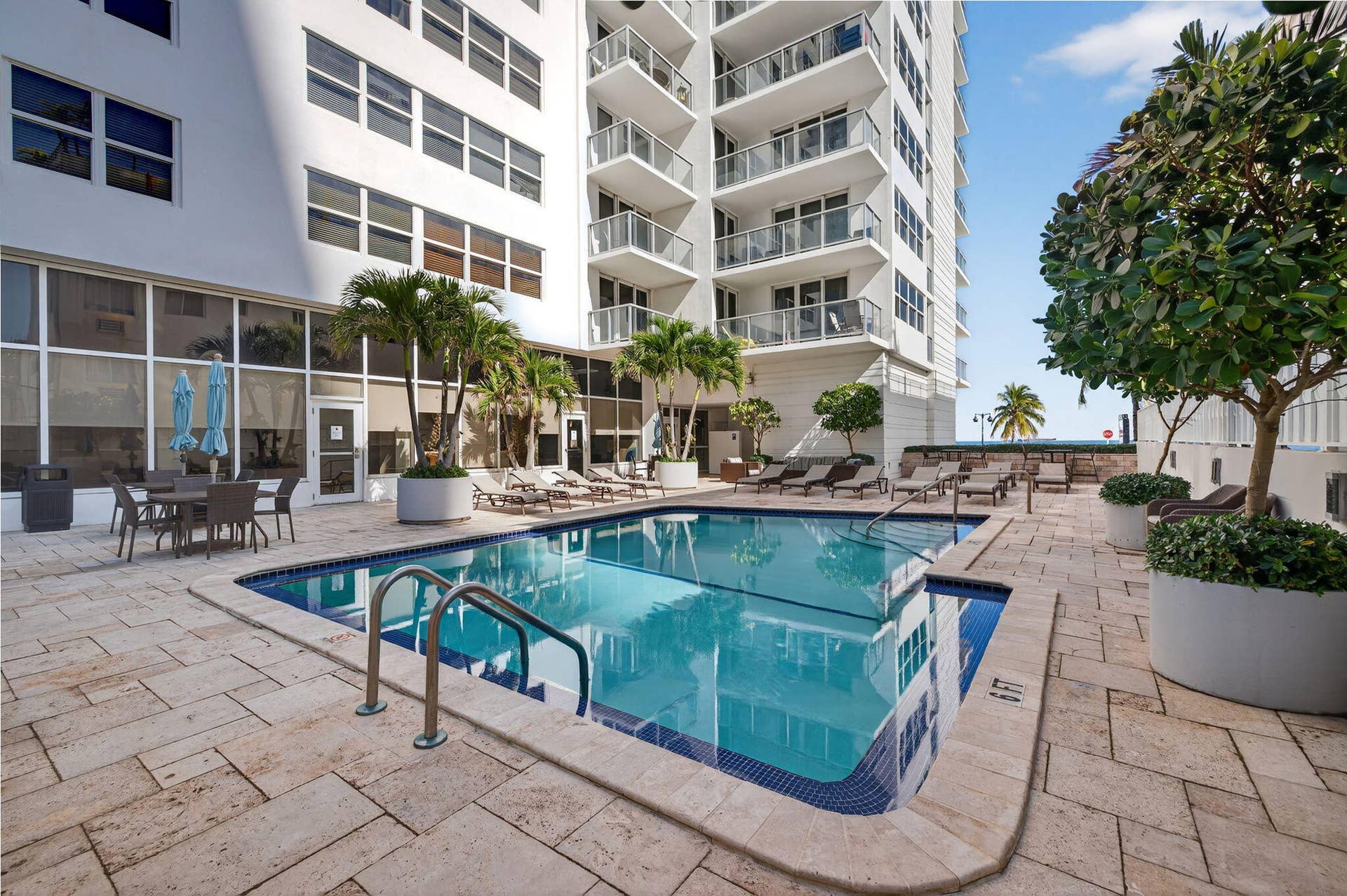Pool area