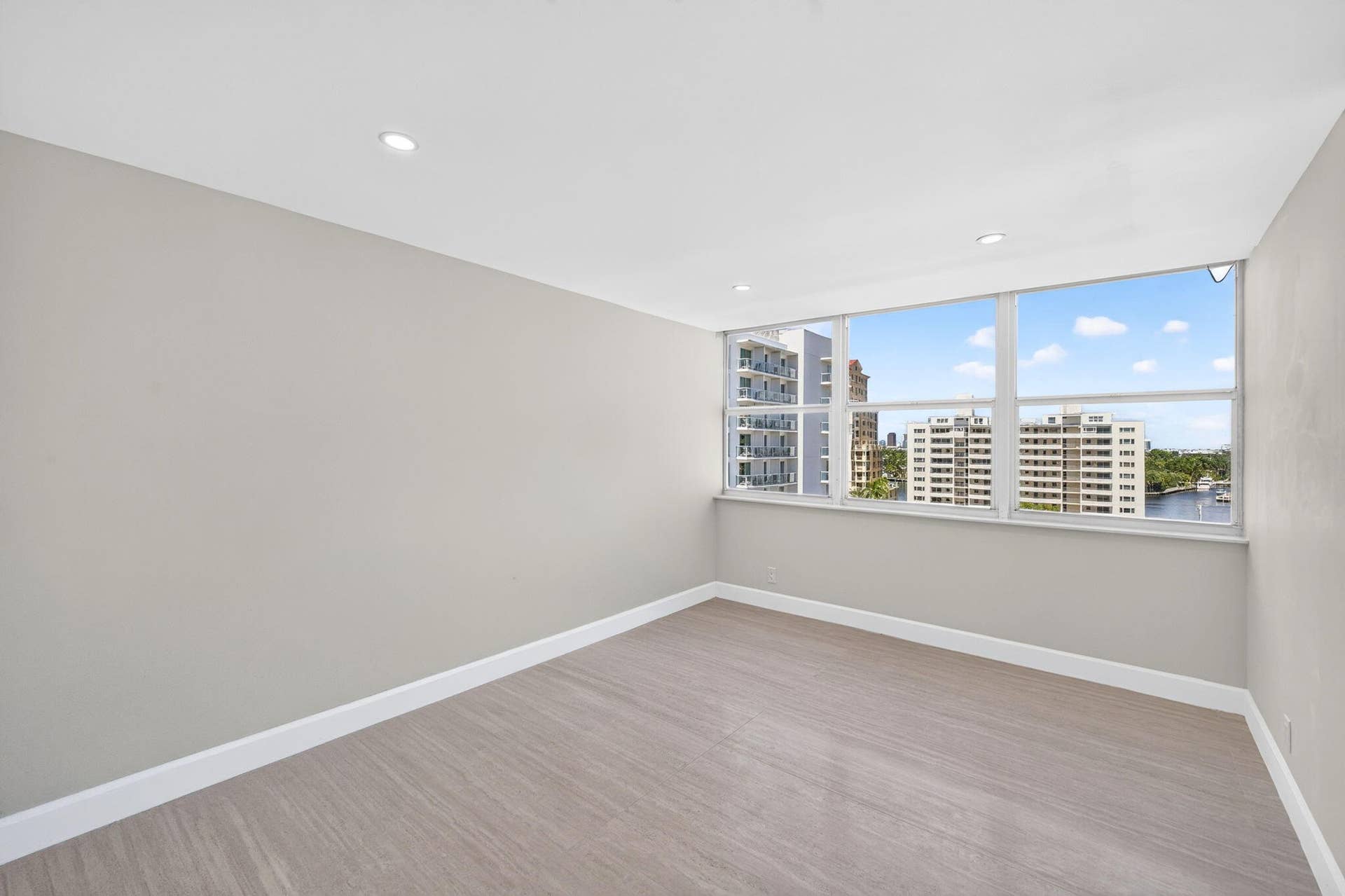 Spacious guest bedroom