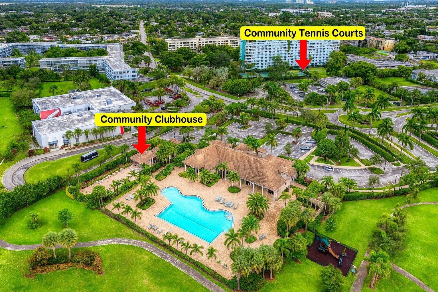 3850 Washington Street, #215, Hollywood, FL 33021 pvh community clubhouse and tennis