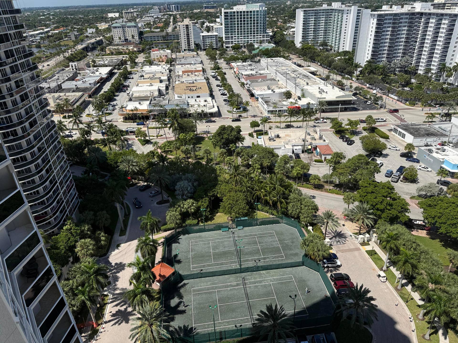West View and Tennis Courts