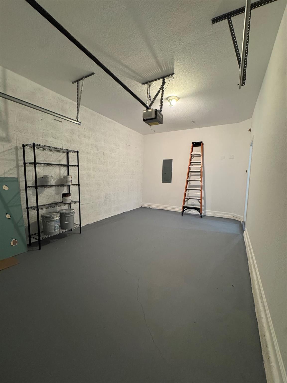 Freshly Painted Garage