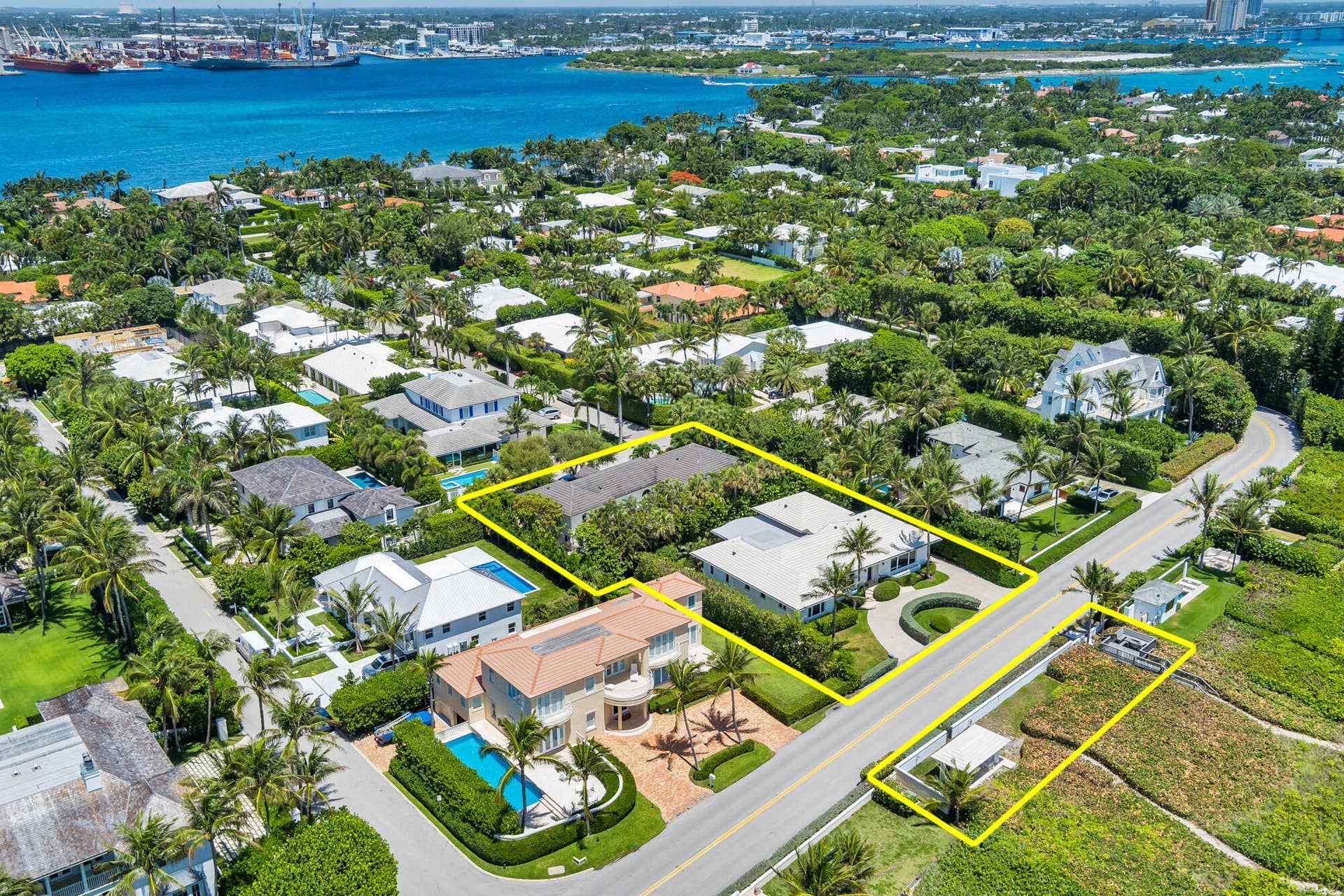 1426 N Ocean Boulevard, Palm Beach, FL 33480 1426/1431 Aerial