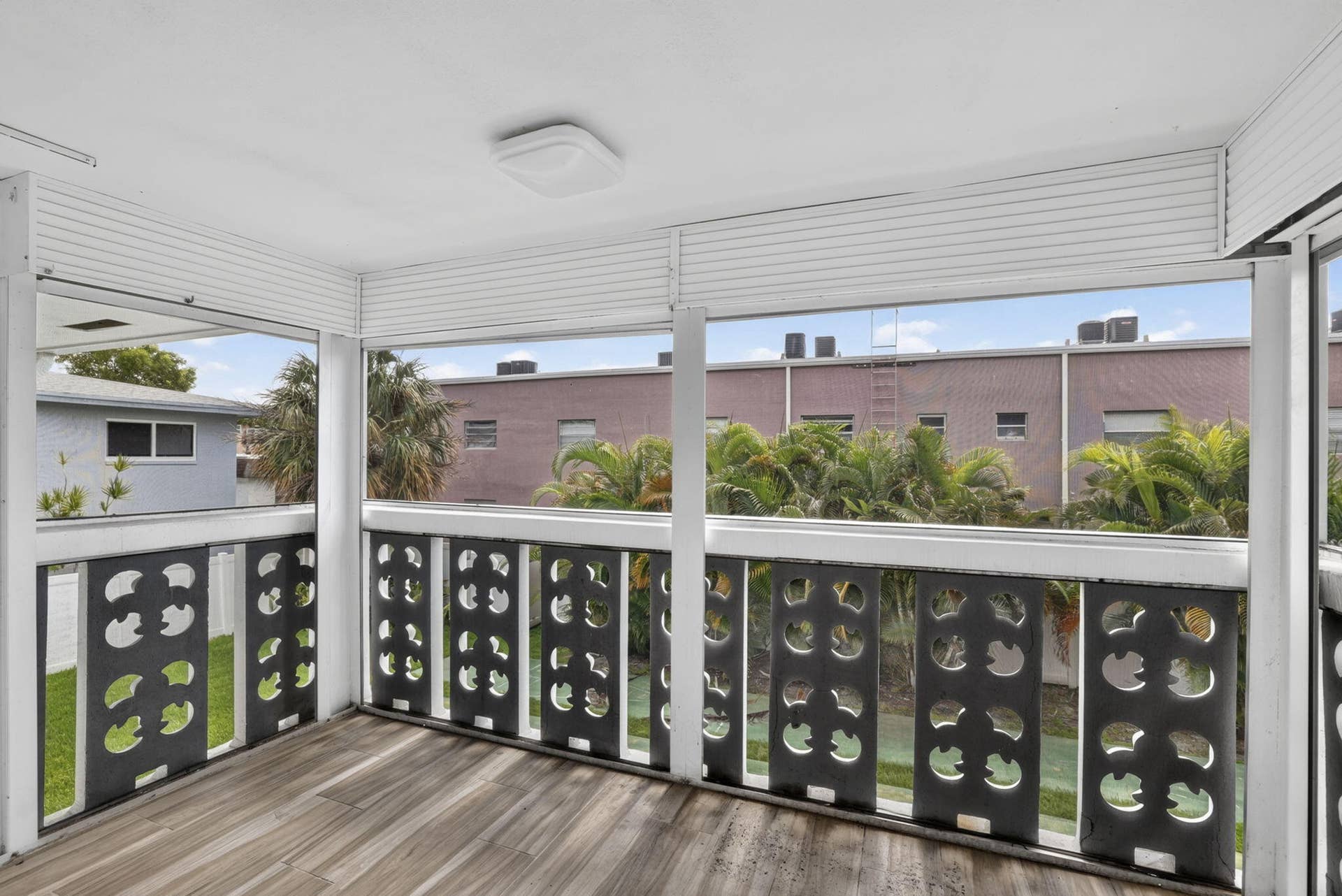 801 Pine Drive, #12, Pompano Beach, FL 33060 Covered & Screene Patio