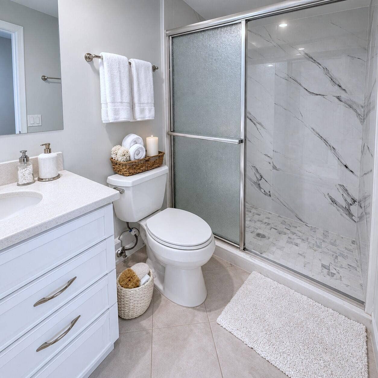 3050 N Palm Aire Drive, #602, Pompano Beach, FL 33069 guest bathroom