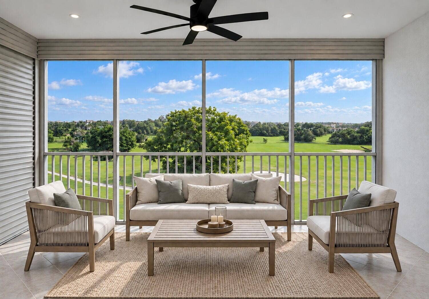 3050 N Palm Aire Drive, #602, Pompano Beach, FL 33069 Balcony