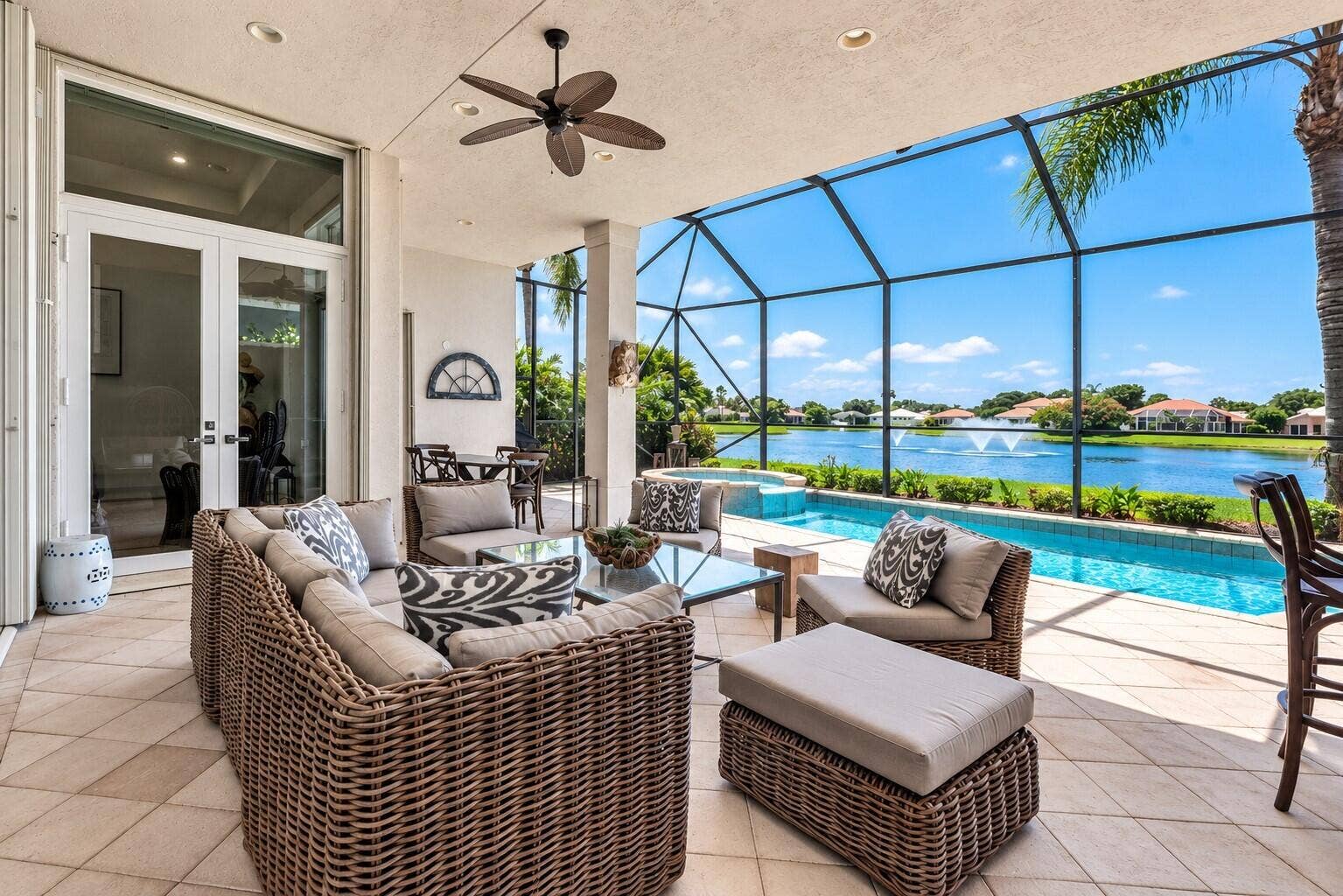 Private Oasis with Panoramic Water Views