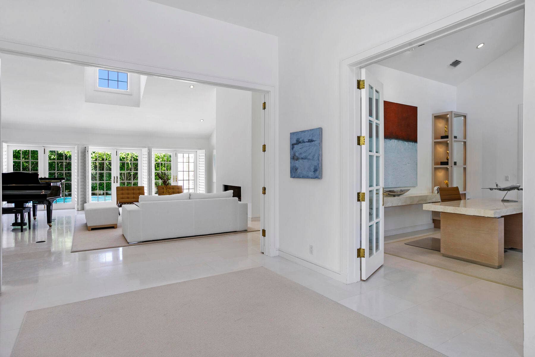 Foyer to Living Room / Bedroom 2 / Den