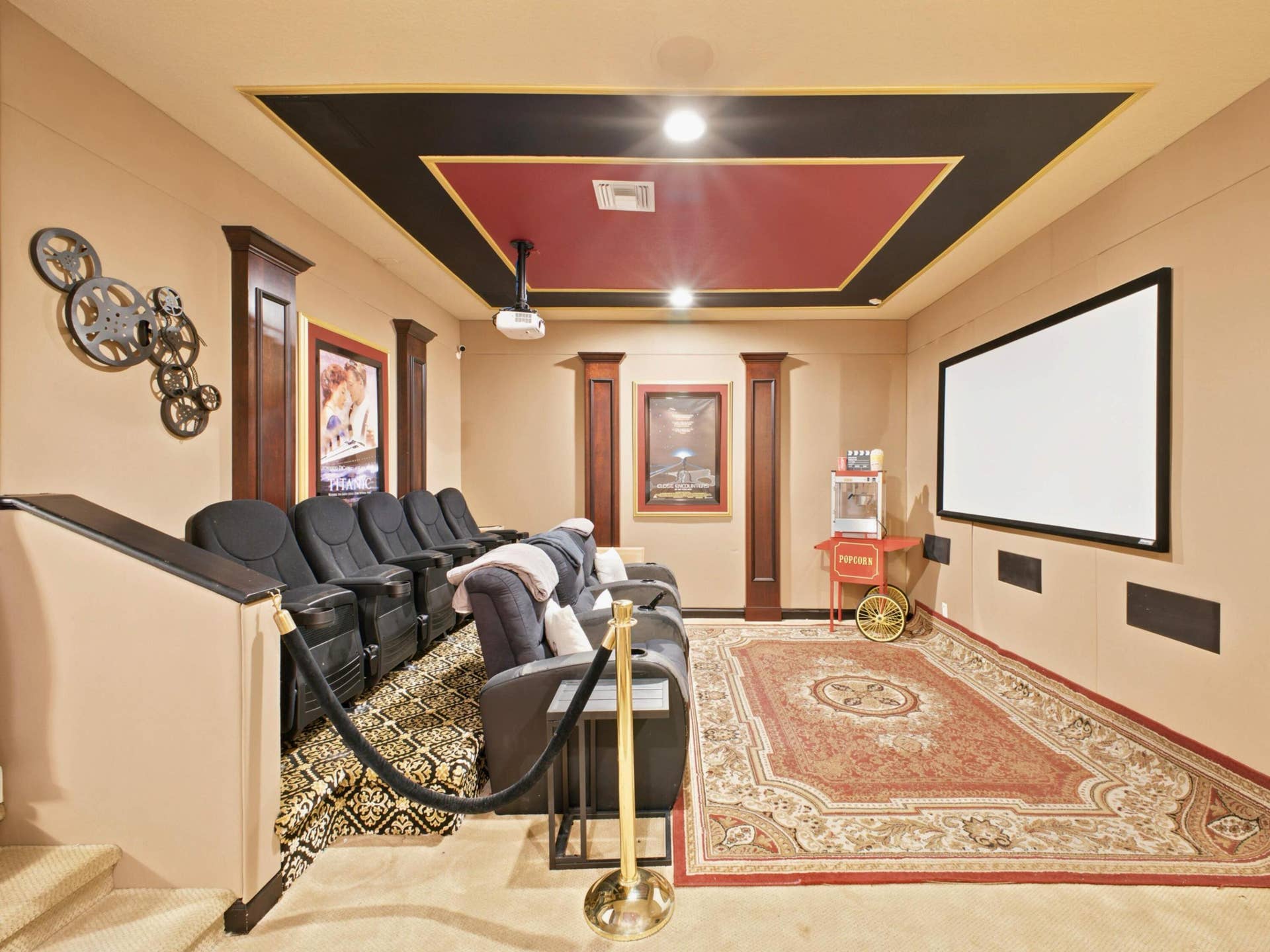 2nd Floor Private Movie Theatre!