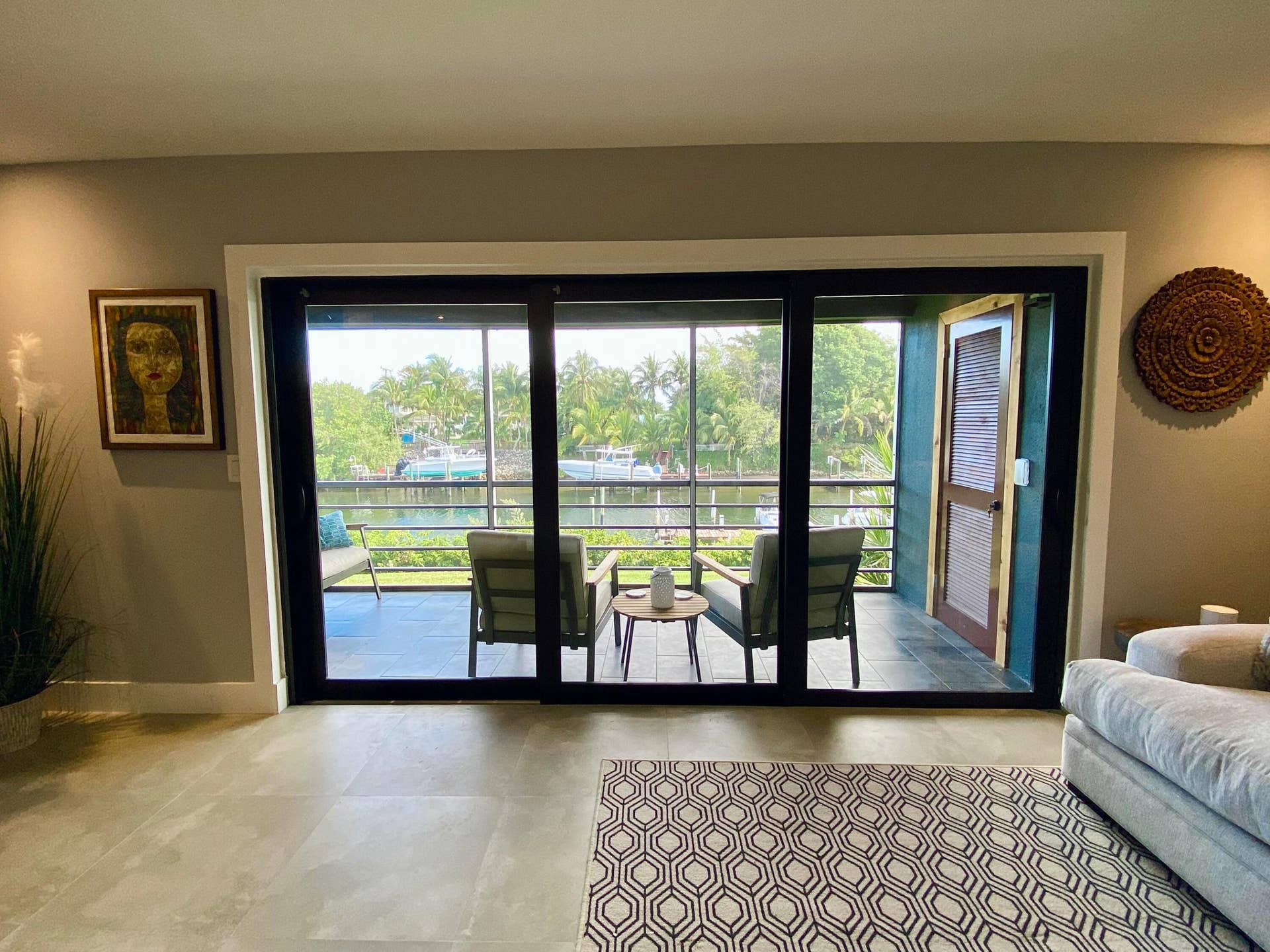 342 Southwind Drive, #205, North Palm Beach, FL 33408 Interior to Balcony