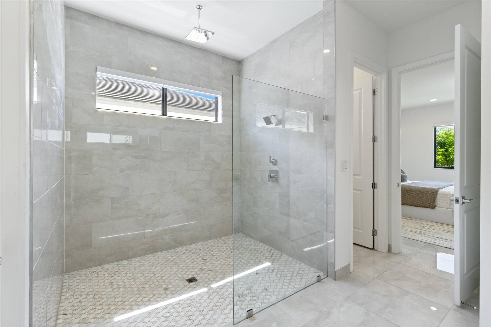 Master shower 1st floor