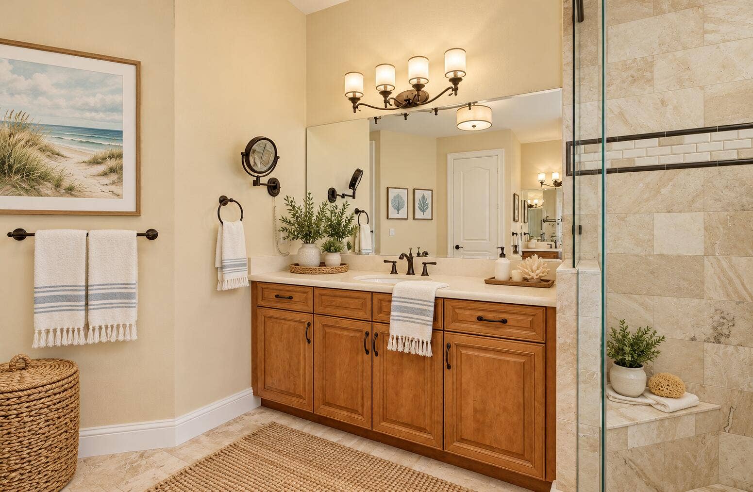 Downstairs master bath 2
