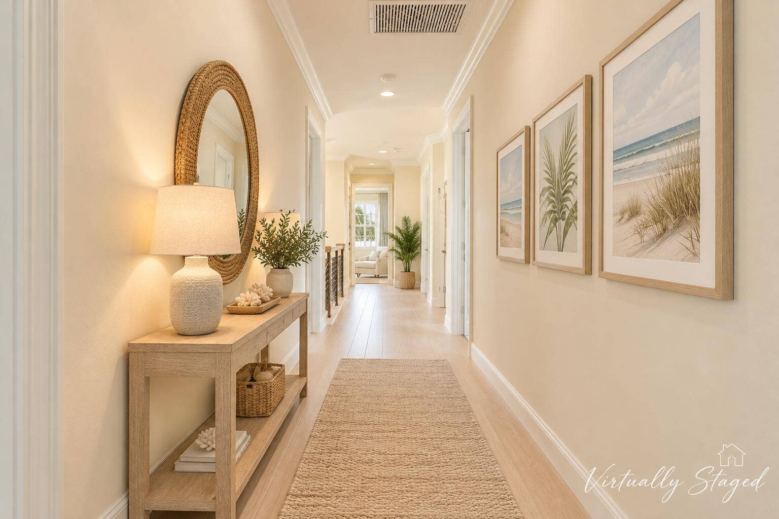 Upstairs hallway