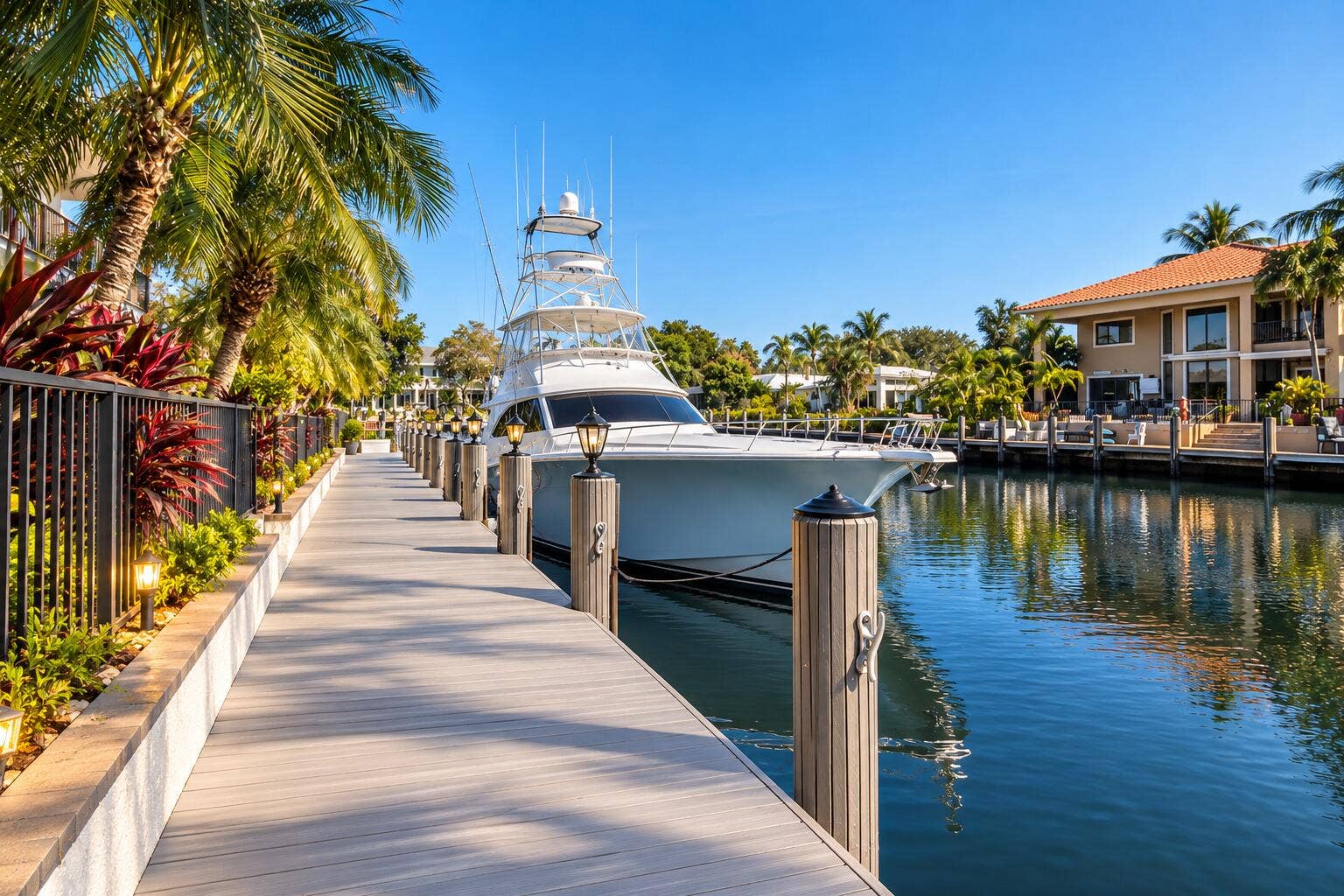 Tropical Luxury Marina with Sportfishing