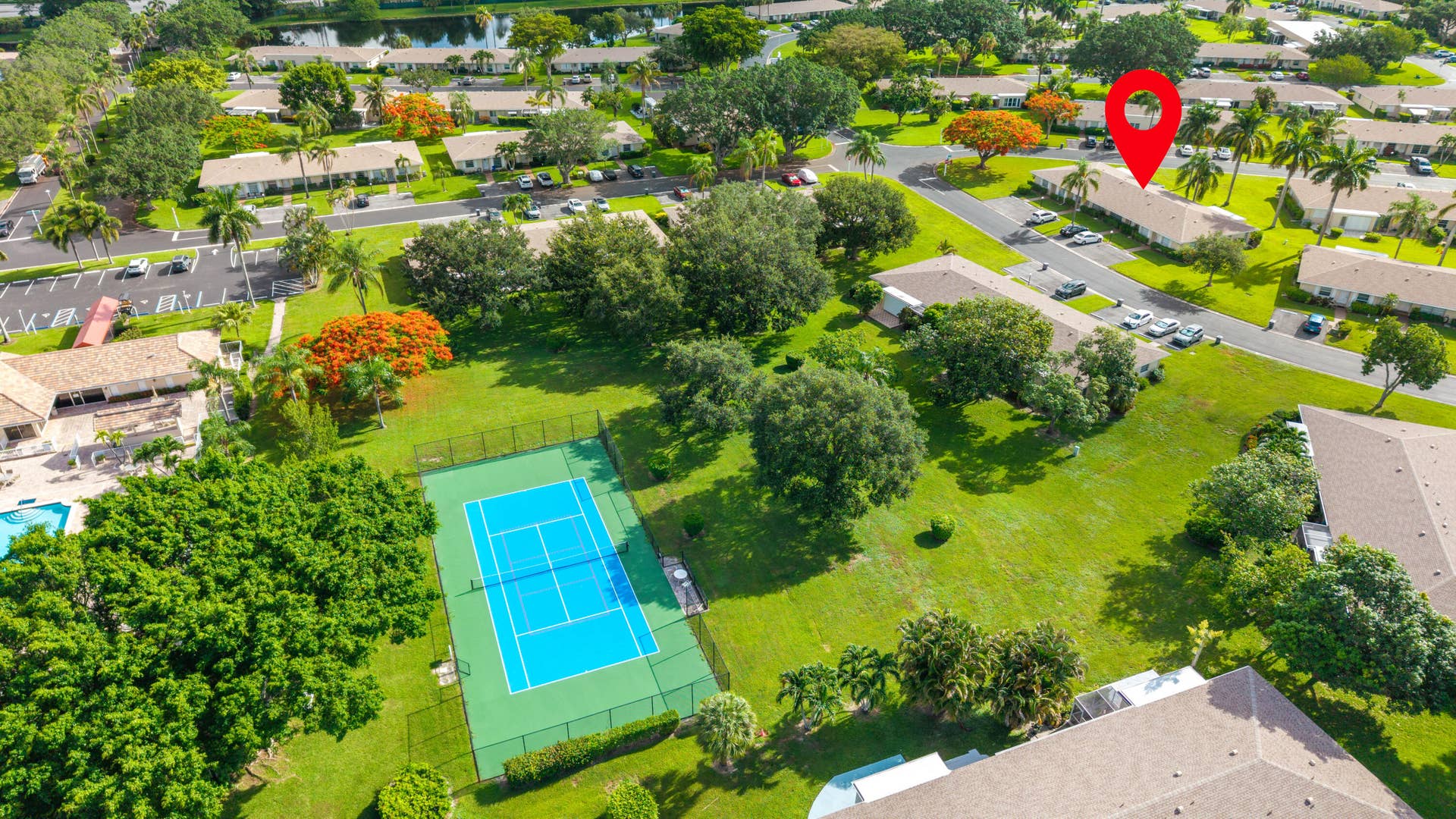 8666 Bella Vista Drive, #111, Boca Raton, FL 33433 This home is close enough to walk to the clubhouse