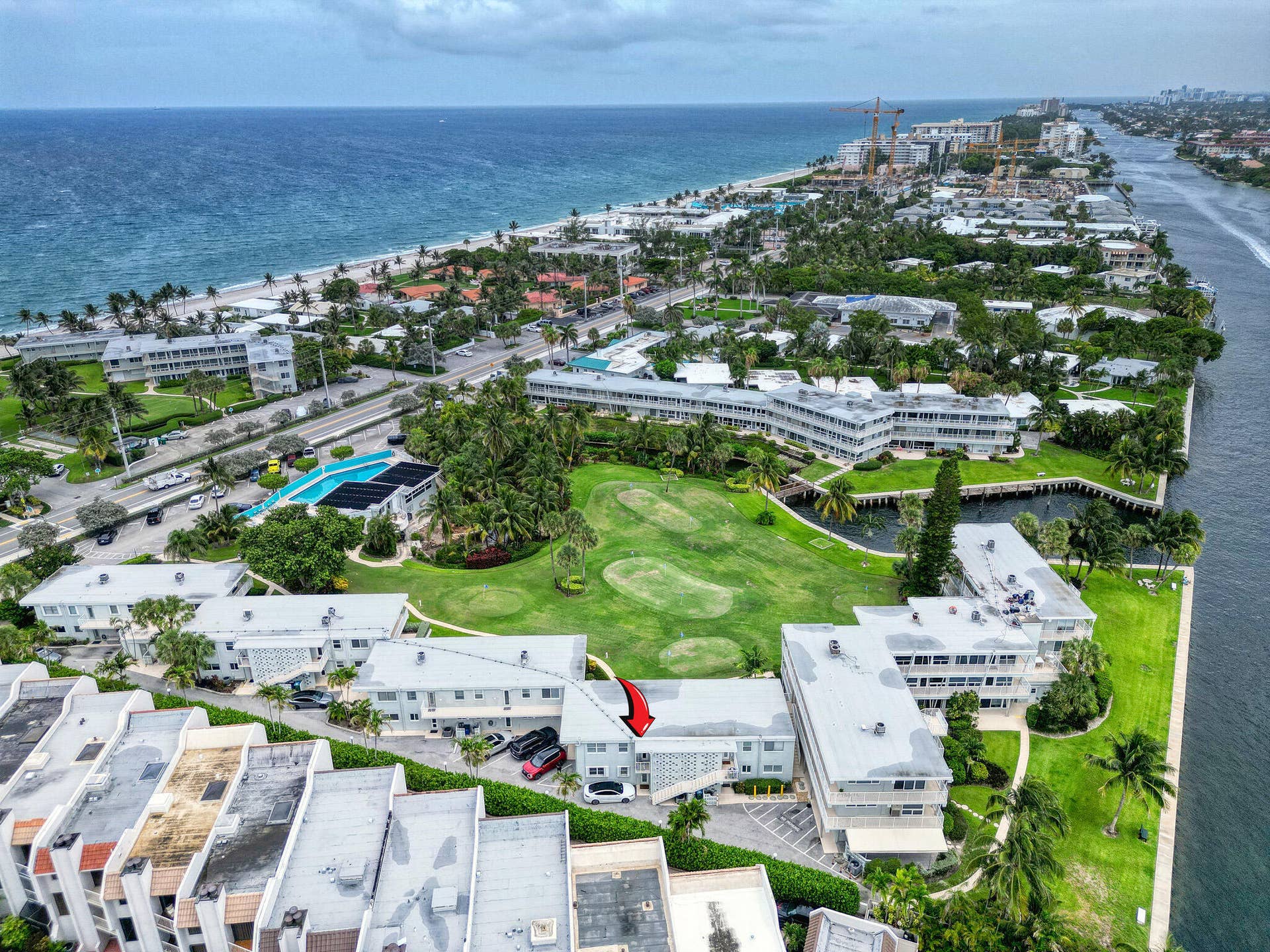 1221 Hillsboro Mile, #42b, Hillsboro Beach, FL 33062 1 Aerial Views (2)