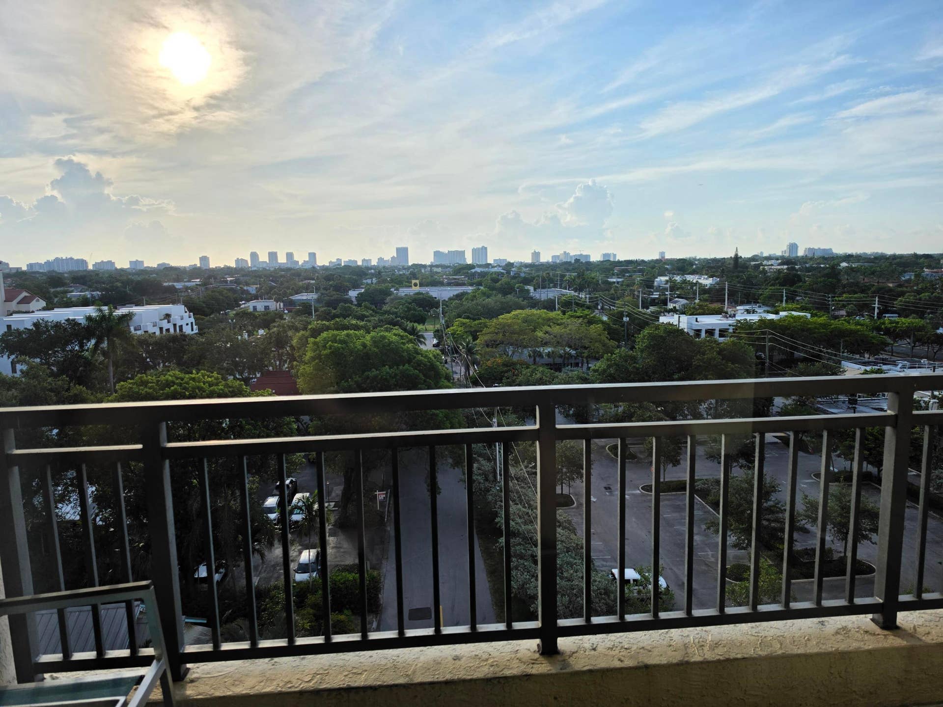 Sunrise view