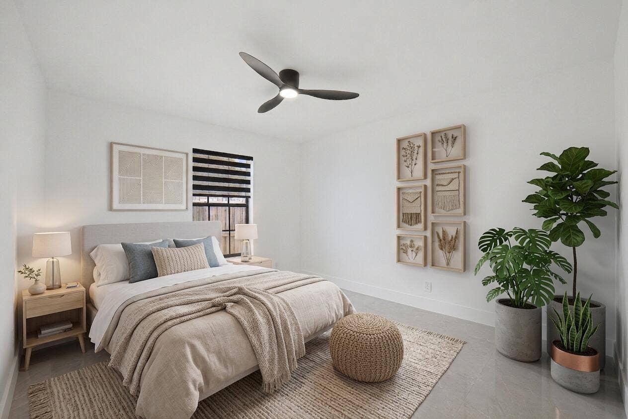 110 NW 6th Avenue, Dania Beach, FL 33004 Virtual Staging Bedroom 2
