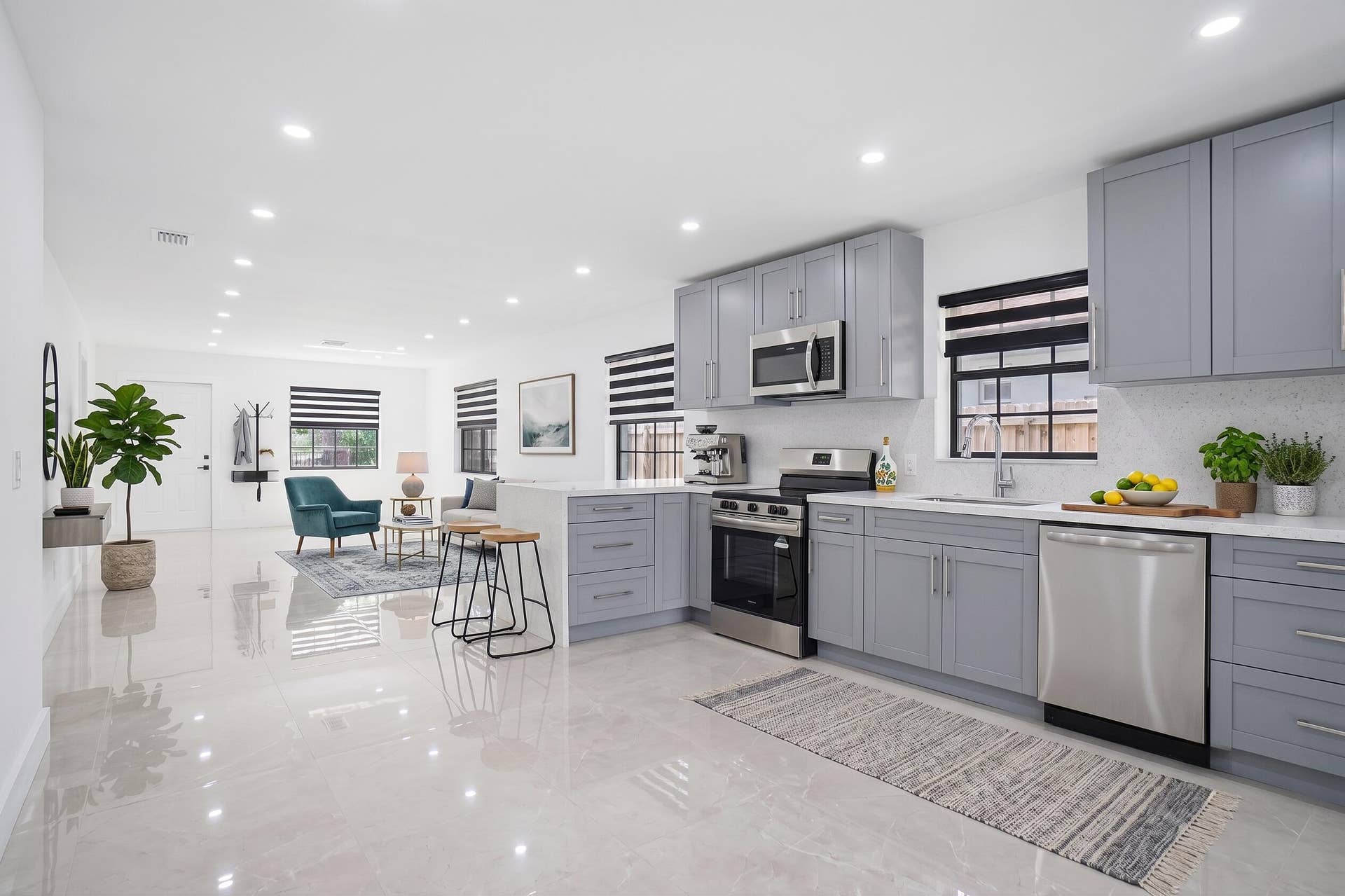 110 NW 6th Avenue, Dania Beach, FL 33004 Virtual Staging Kitchen D