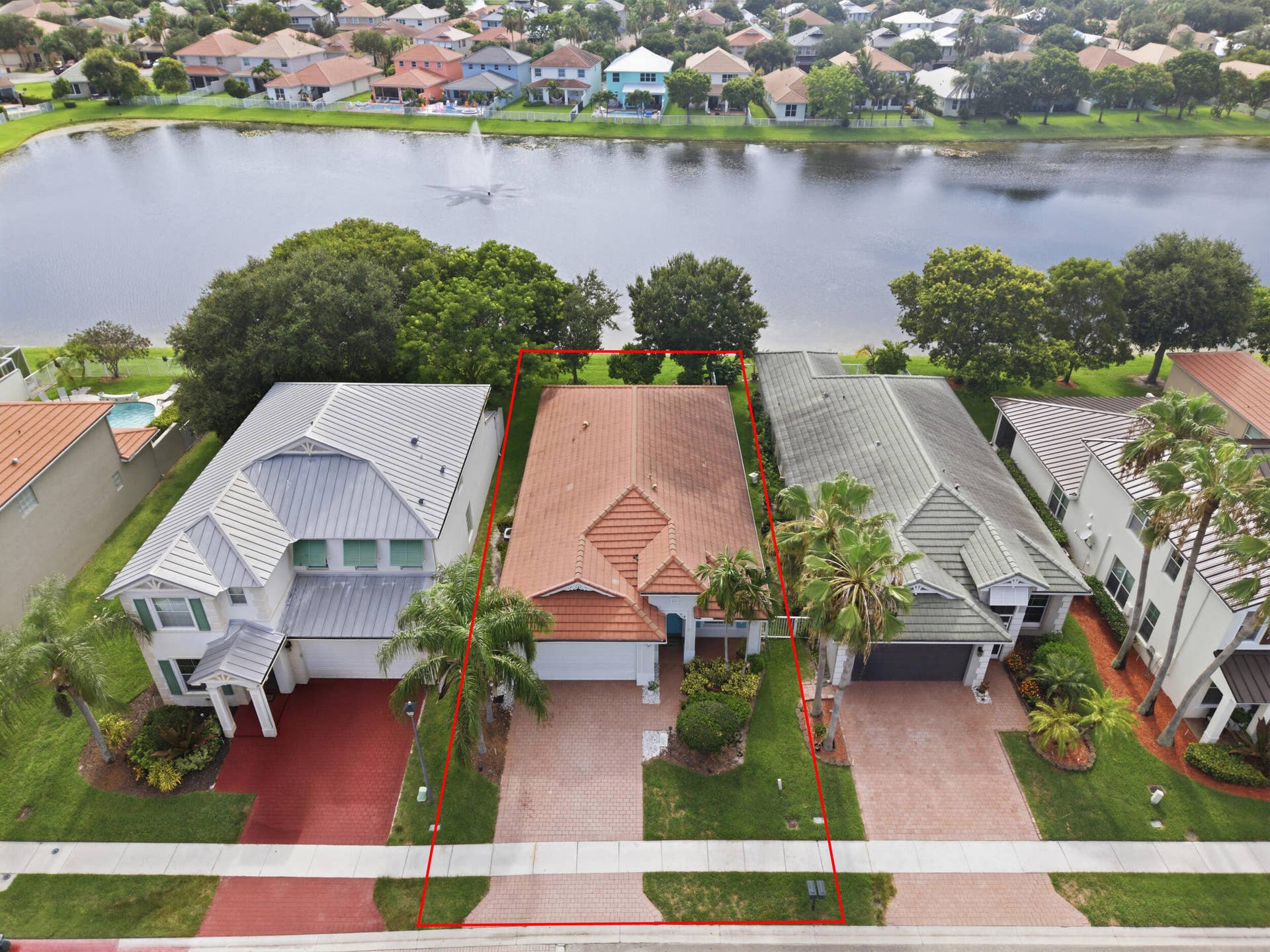 732 Belle Grove Lane, West Palm Beach, FL 33411 Aerial