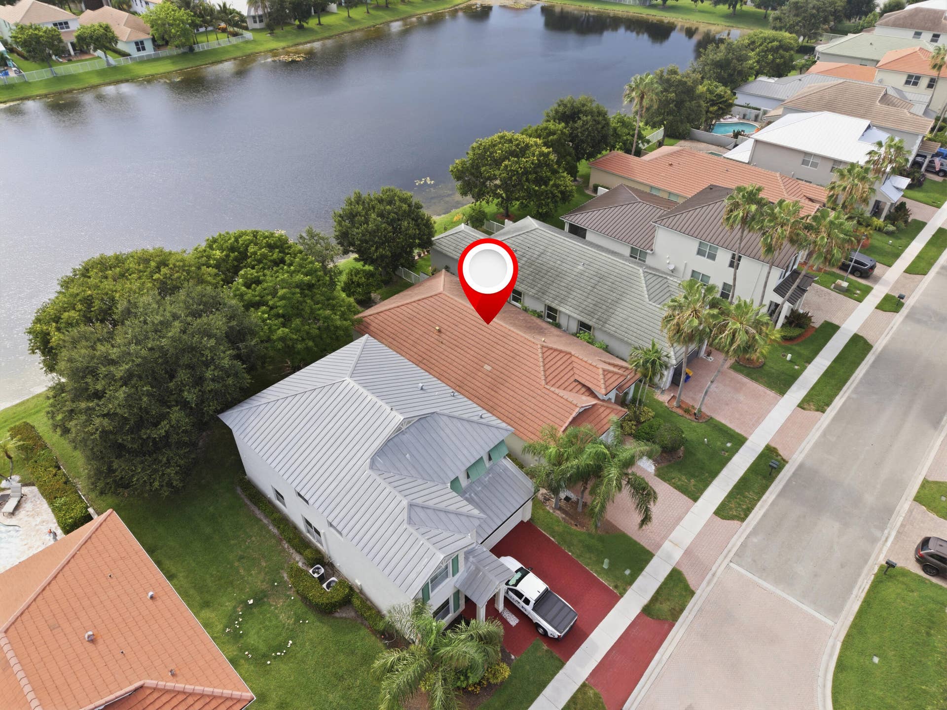 732 Belle Grove Lane, West Palm Beach, FL 33411 Aerial