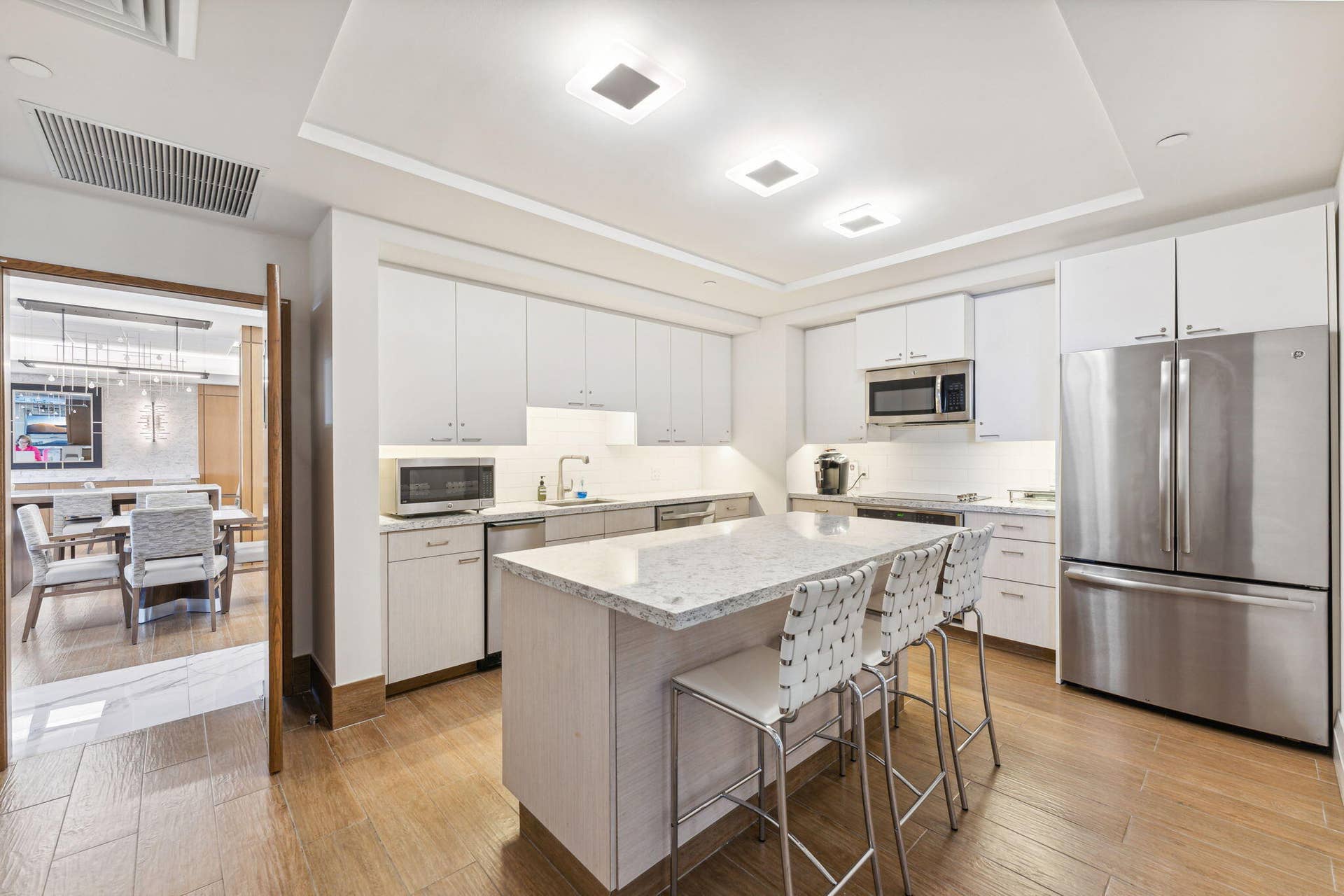 Club room kitchen