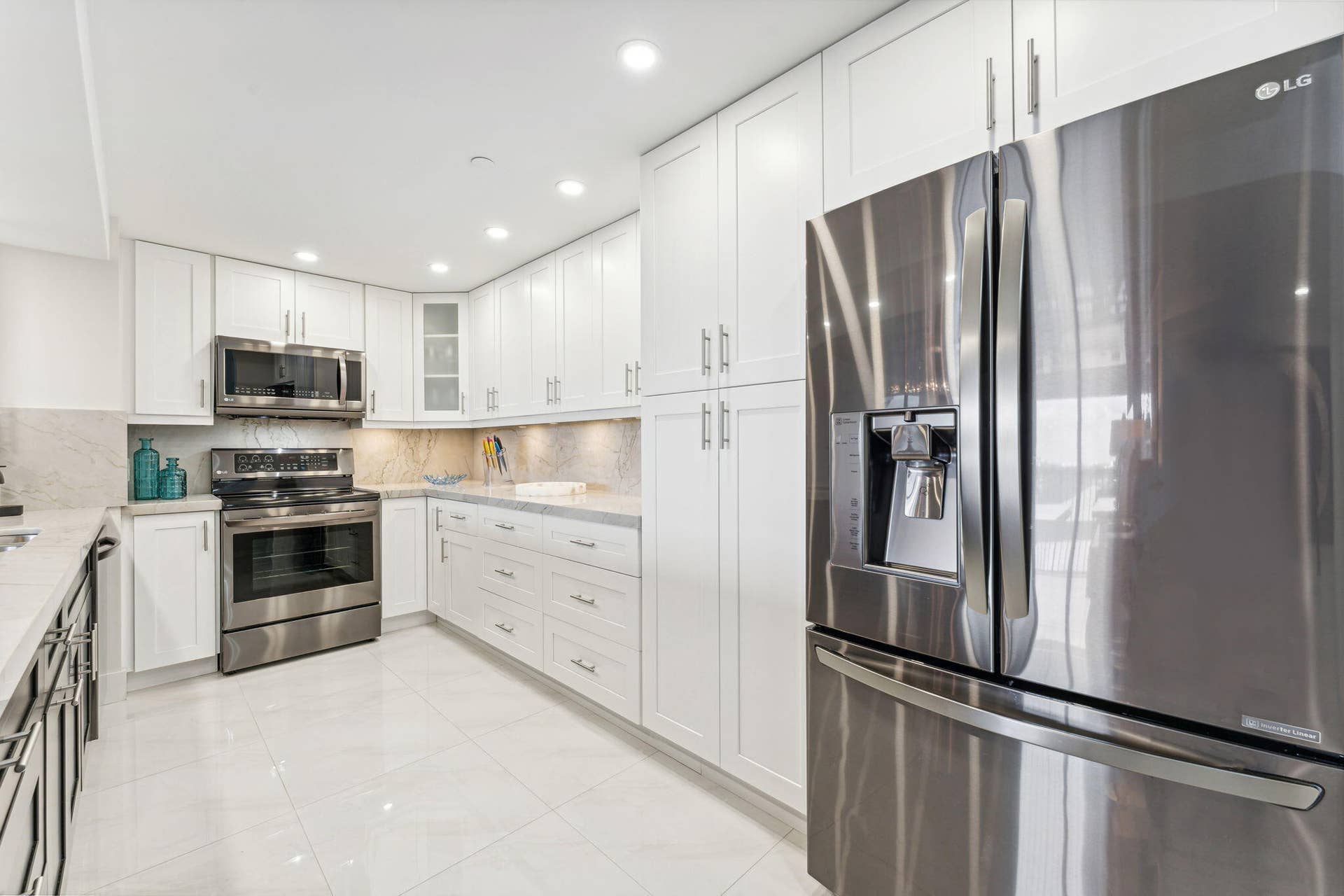 Stainless steel appliances