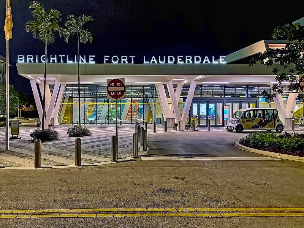 Take The Brightline to Miami, West Palm, Orlando