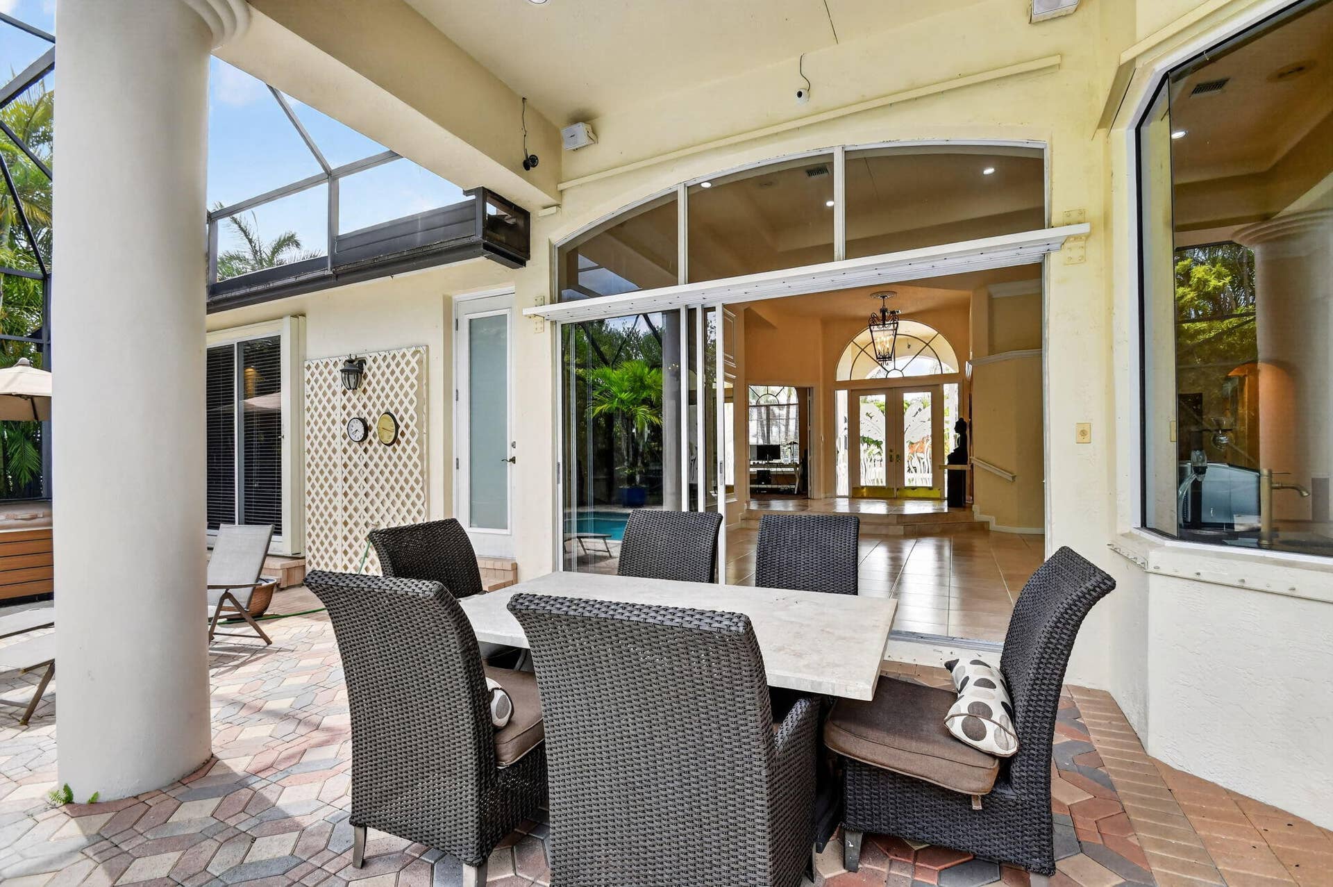 4936 Exeter Estate Lane, Lake Worth, FL 33449 Covered Screened Enclosed Patio