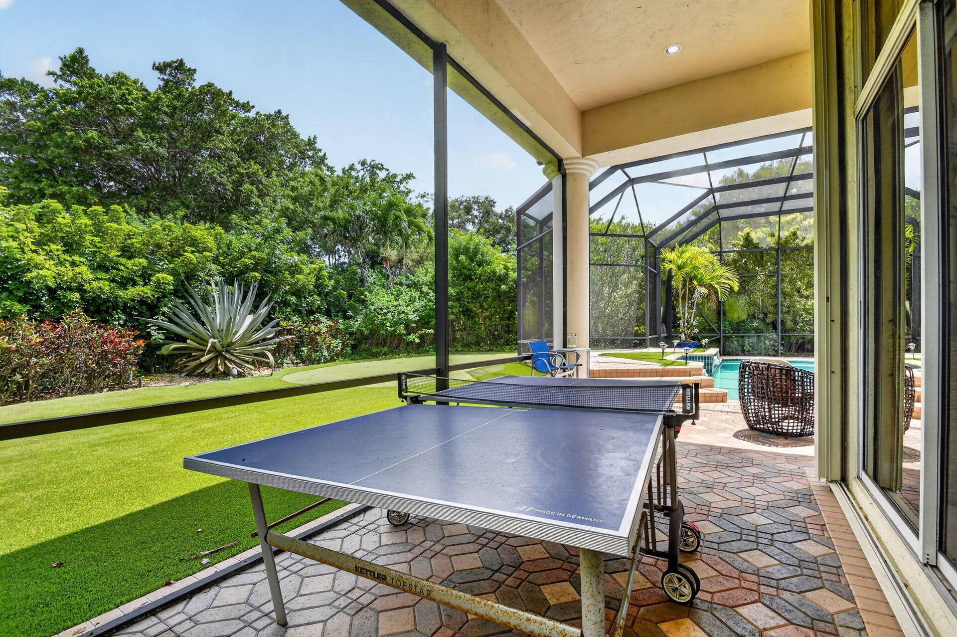 4936 Exeter Estate Lane, Lake Worth, FL 33449 Covered Screened Enclosed Patio