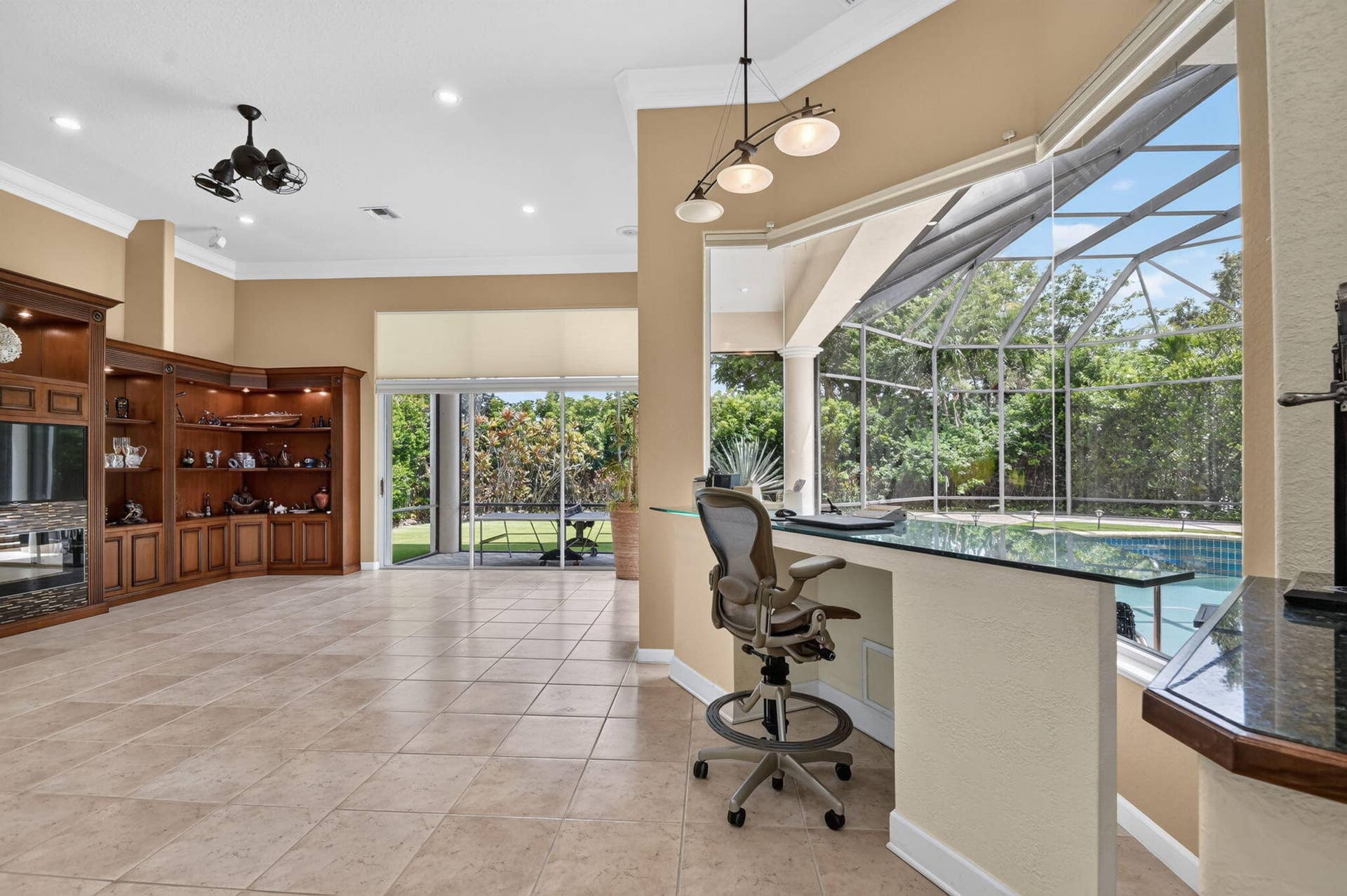 4936 Exeter Estate Lane, Lake Worth, FL 33449 Family Room & Breakfast Area