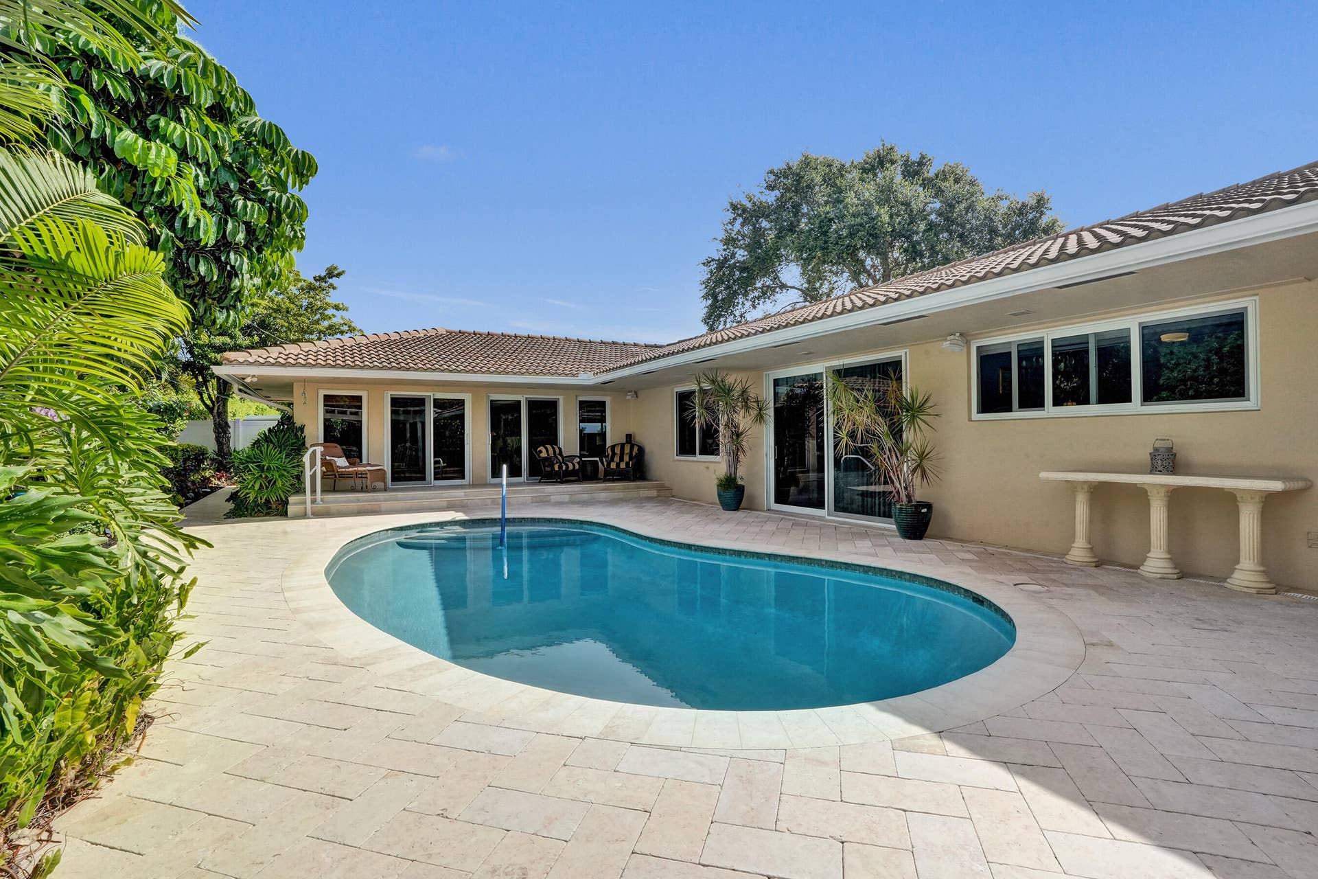 11 Tam O'shanter Lane, Fort Lauderdale, FL 33308 Backyard/Pool area