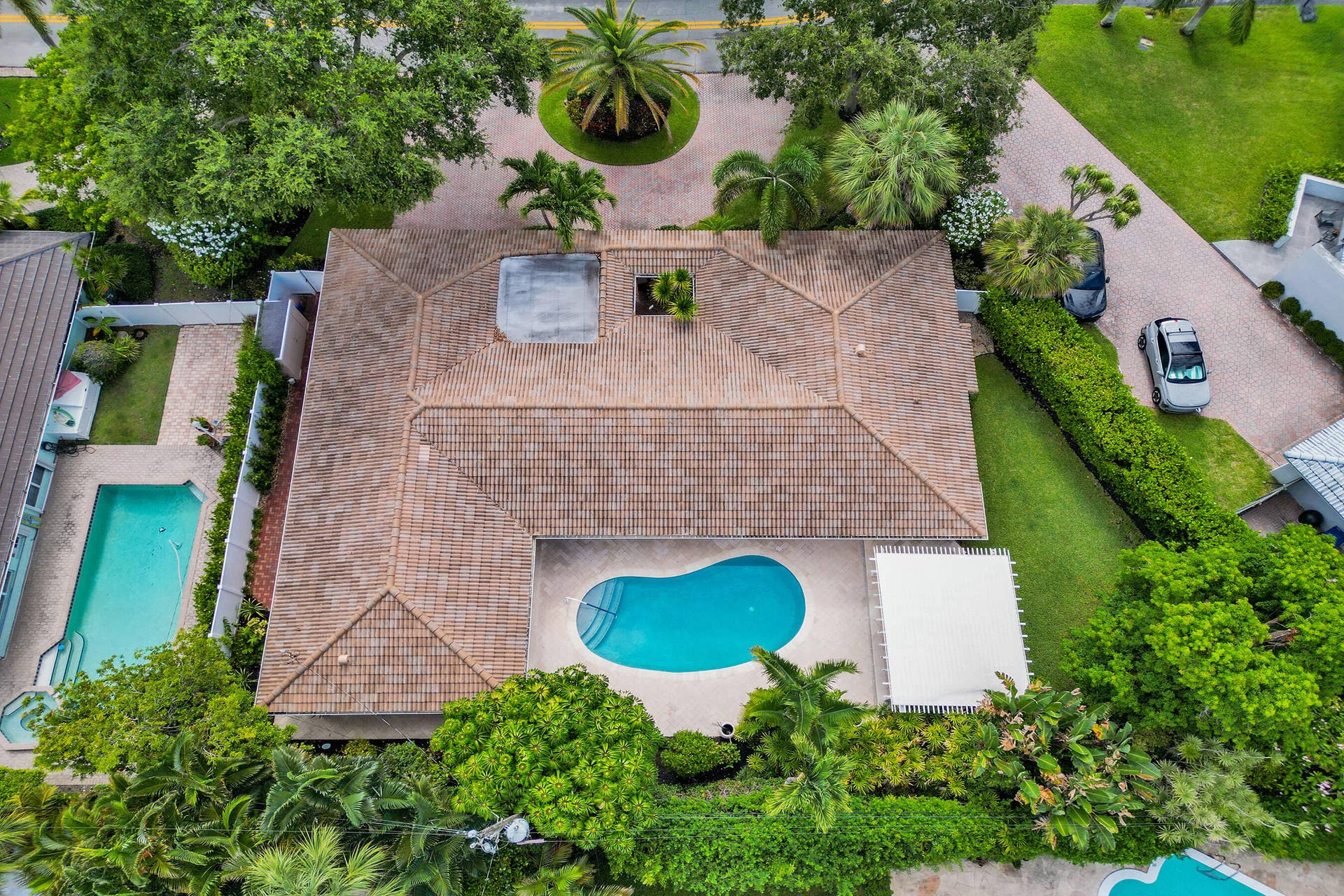 11 Tam O'shanter Lane, Fort Lauderdale, FL 33308 Aerial View