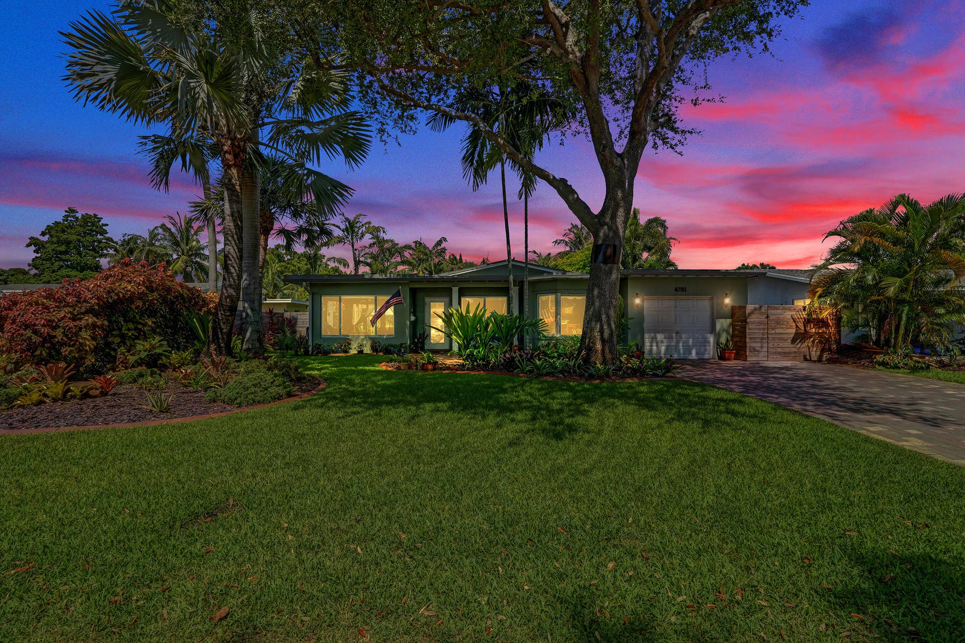 Major updates include a new 2025 roof, hurricane impact windows and doors, Takagi tankless gas water heater, central A/C, dedicated mini-split system, and FPL-approved insulation.
