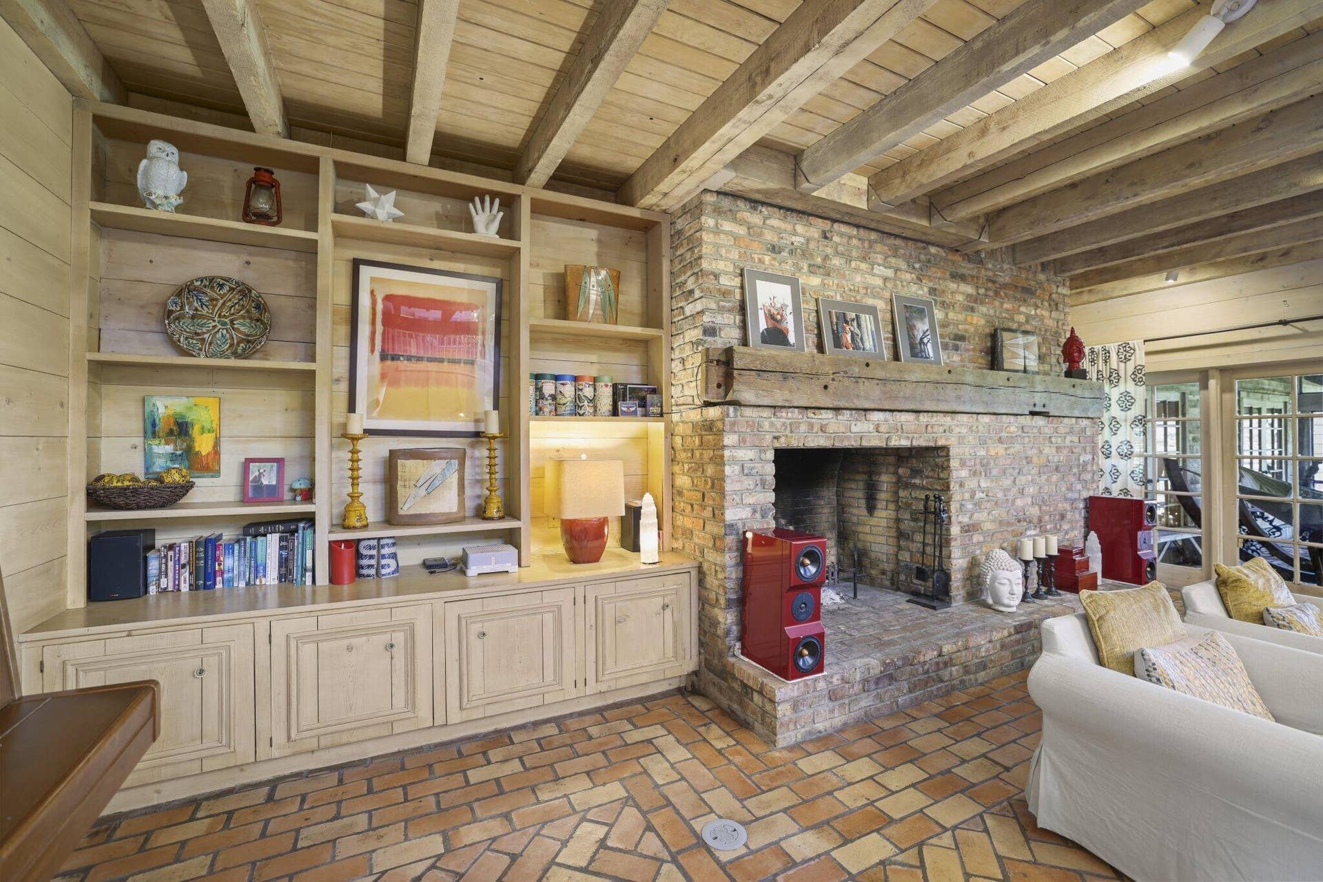 Fire place in great room