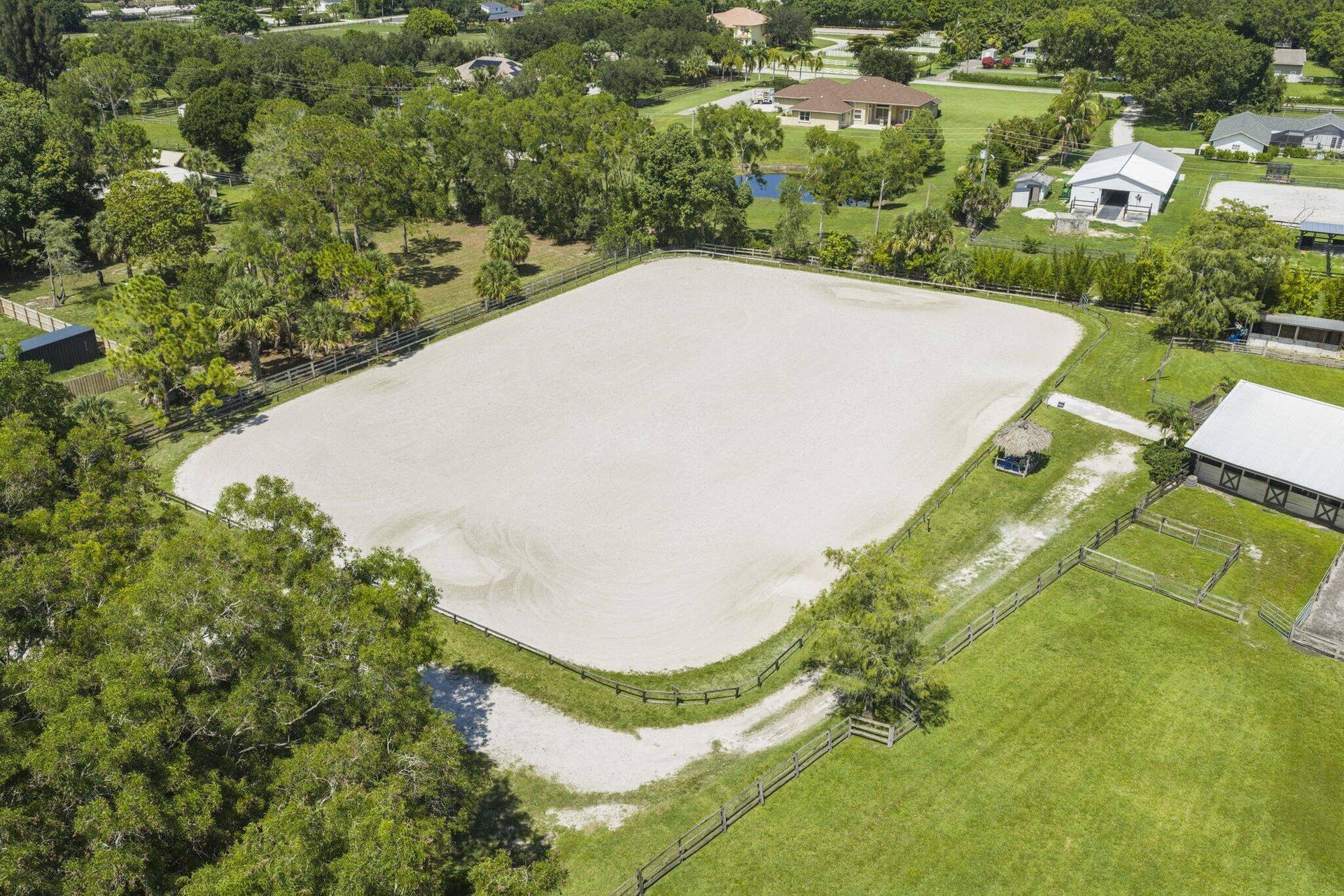 Jumping arena