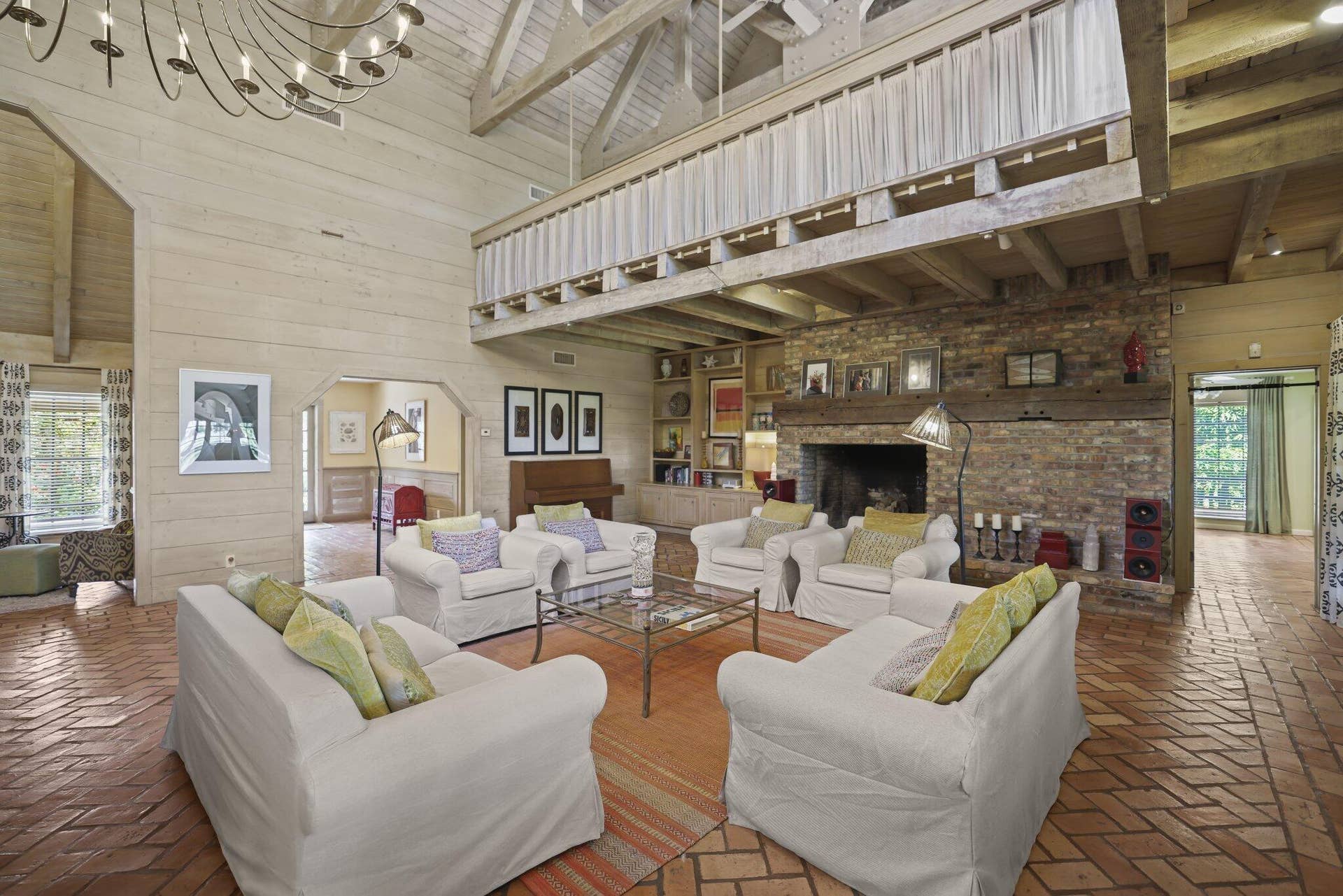 seating area in great room