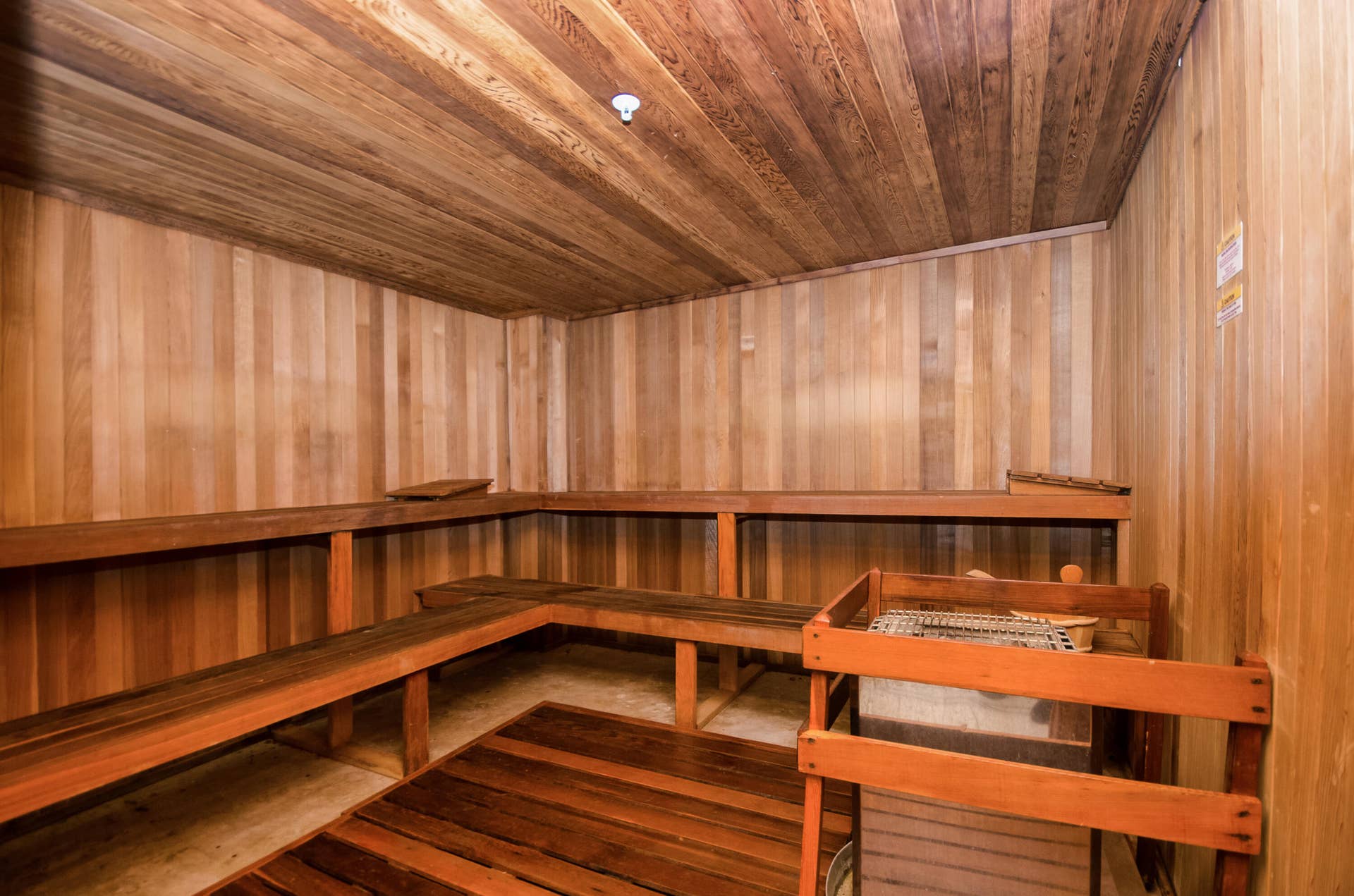 Locker Room Sauna