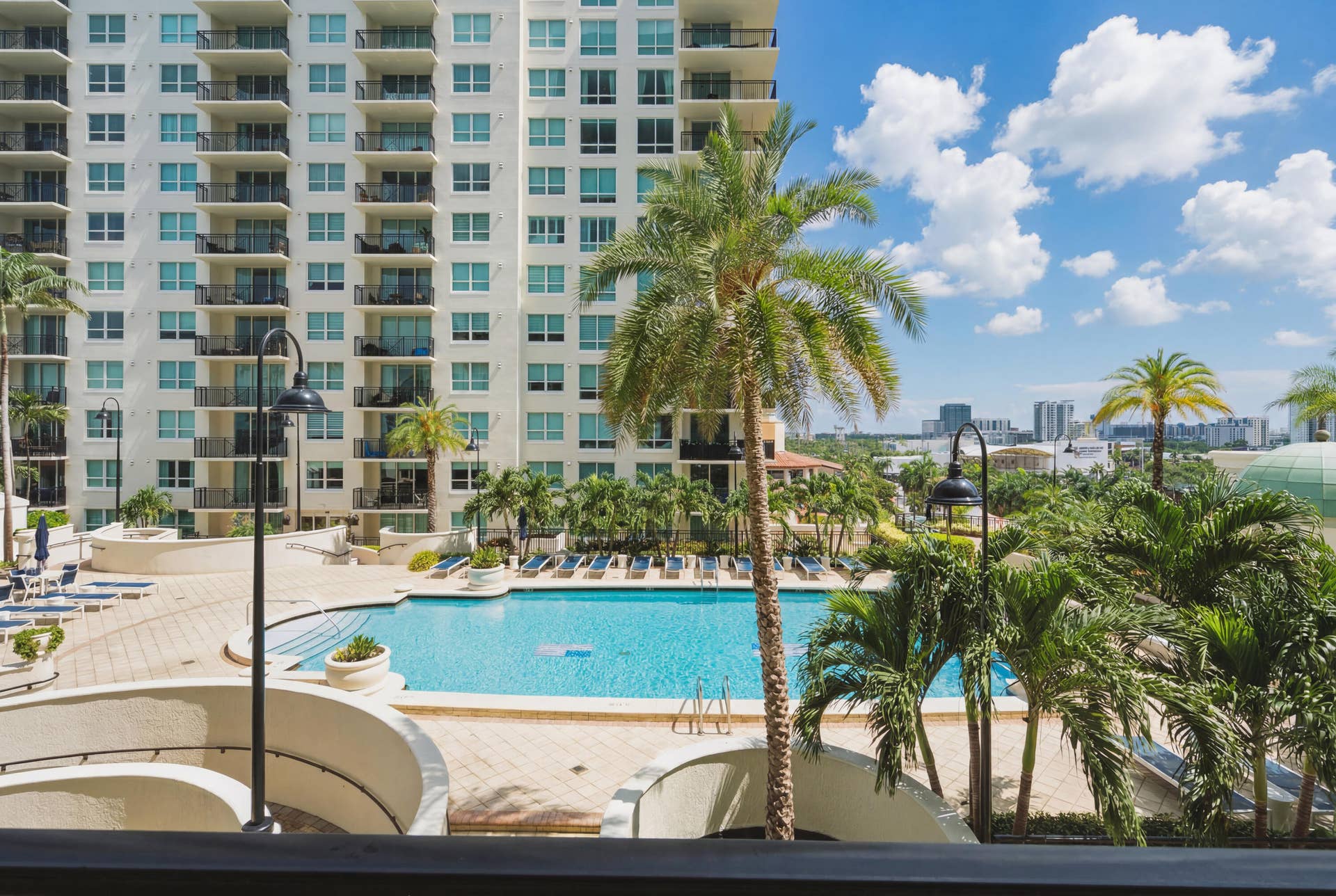 Balcony View - Pool