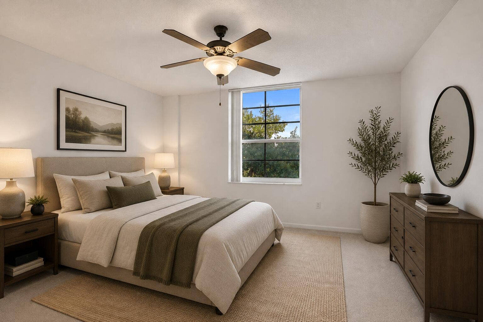 520 SE 5 Avenue, #1203, Fort Lauderdale, FL 33301 Virtually Staged Main Bedroom