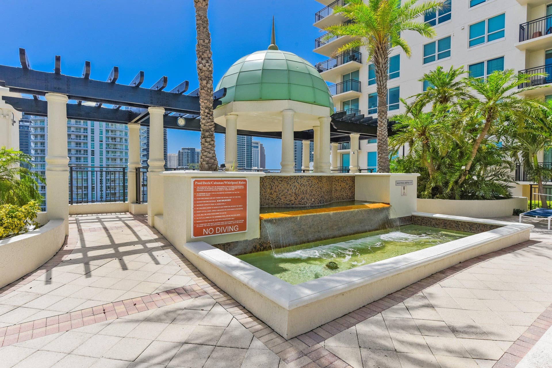 600 W Las Olas Boulevard, #1808s, Fort Lauderdale, FL 33312 Pool Area