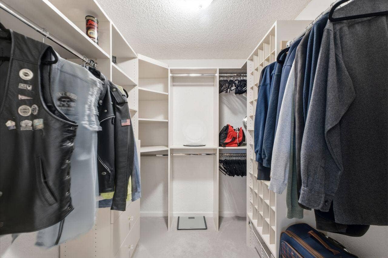 1st walk-in closet
