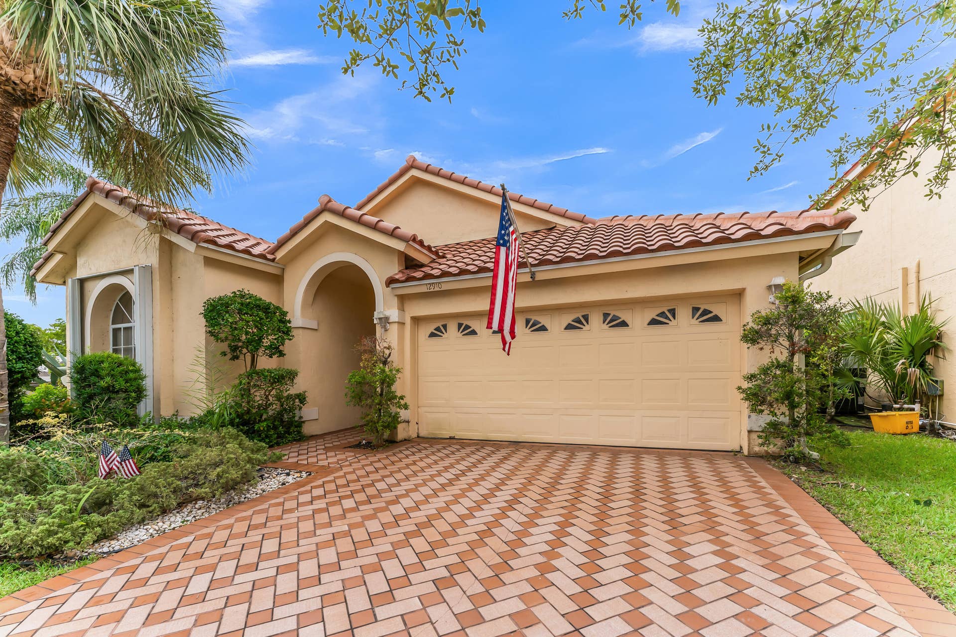 12910 Clifton, Boca Raton, FL 33428 Morning Front View