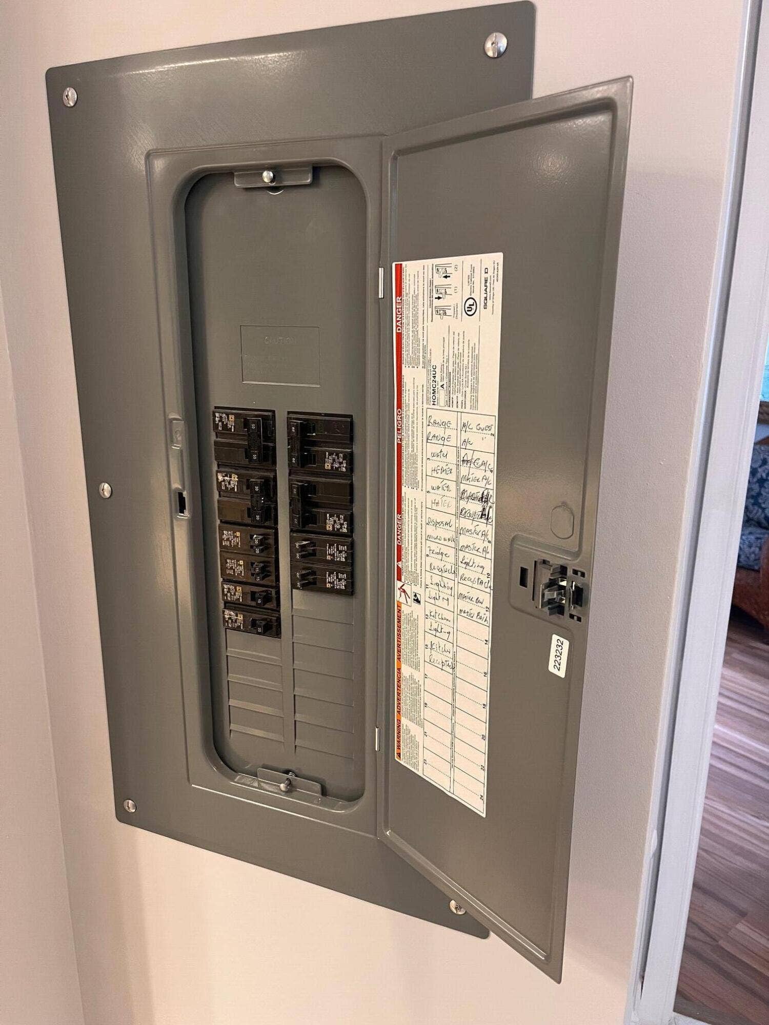 2800 N Ocean Drive, #A12b, Singer Island, FL 33404 New electric panel