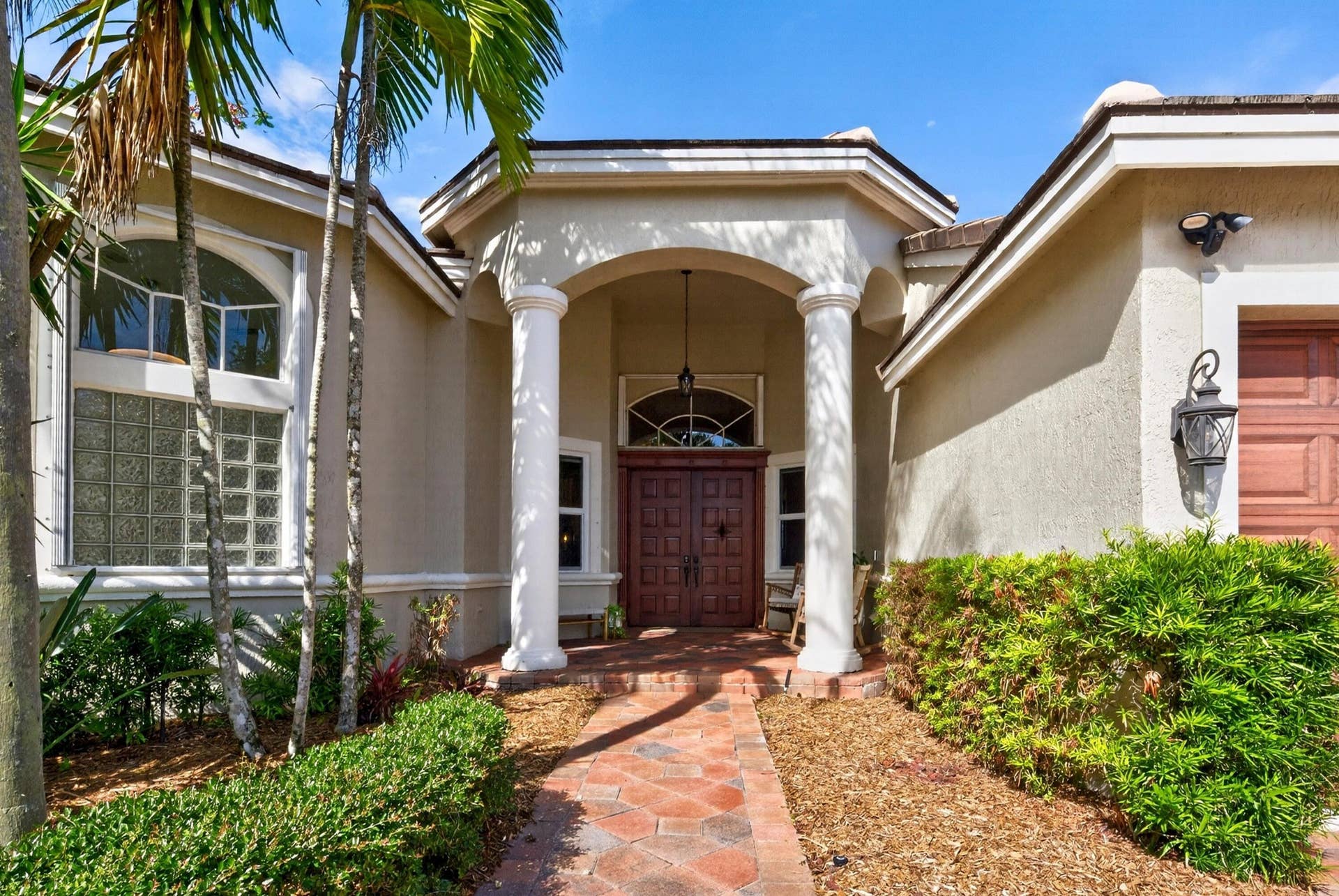 6529 NW 103rd Terrace, Parkland, FL 33076 004-003-Front Entry Detail-4000x2678